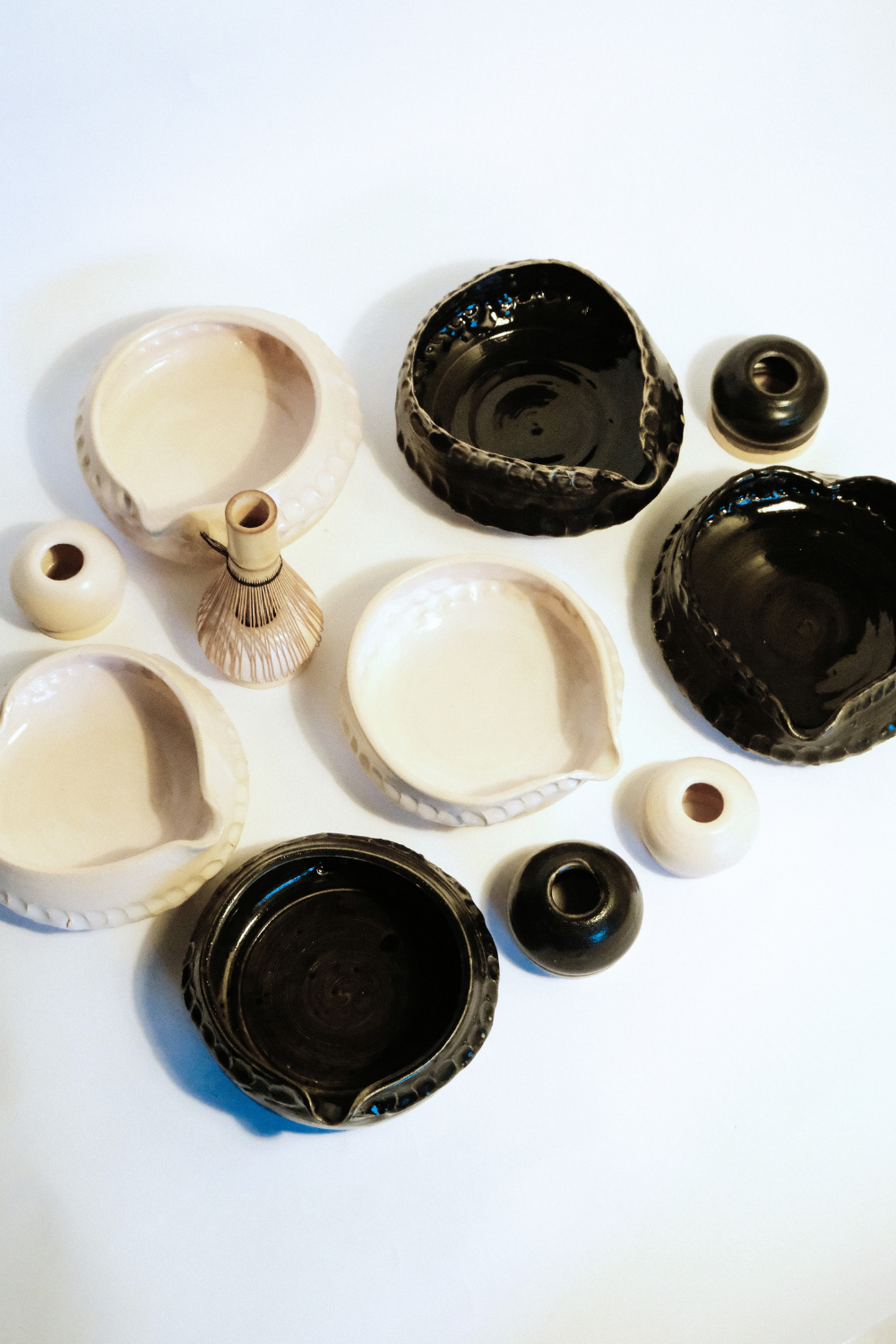 IN/EX 'ROUND' MATCHA BOWL & WHISK HOLDER SET