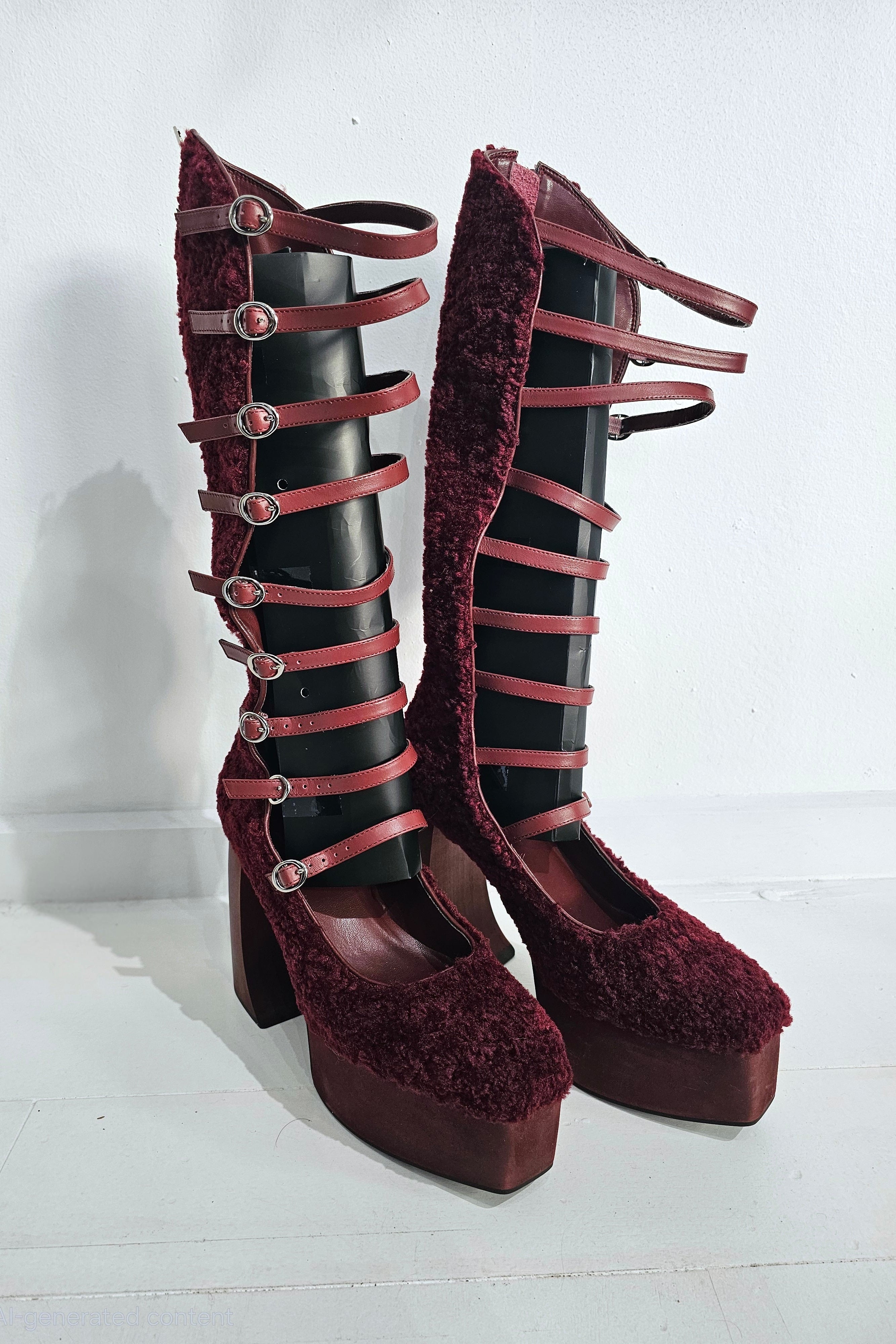 ETH BOOTS - BURGUNDY