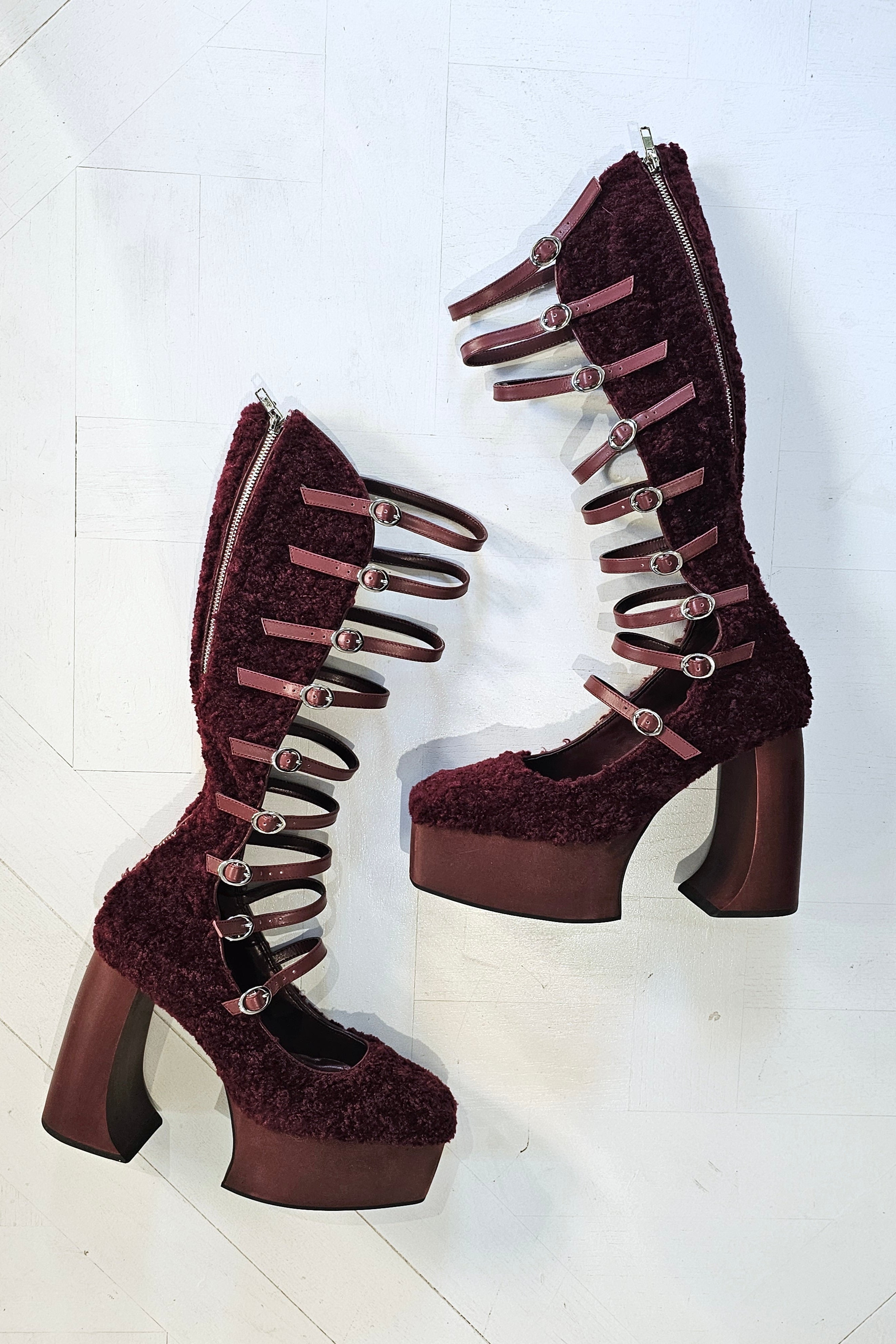 ETH BOOTS - BURGUNDY