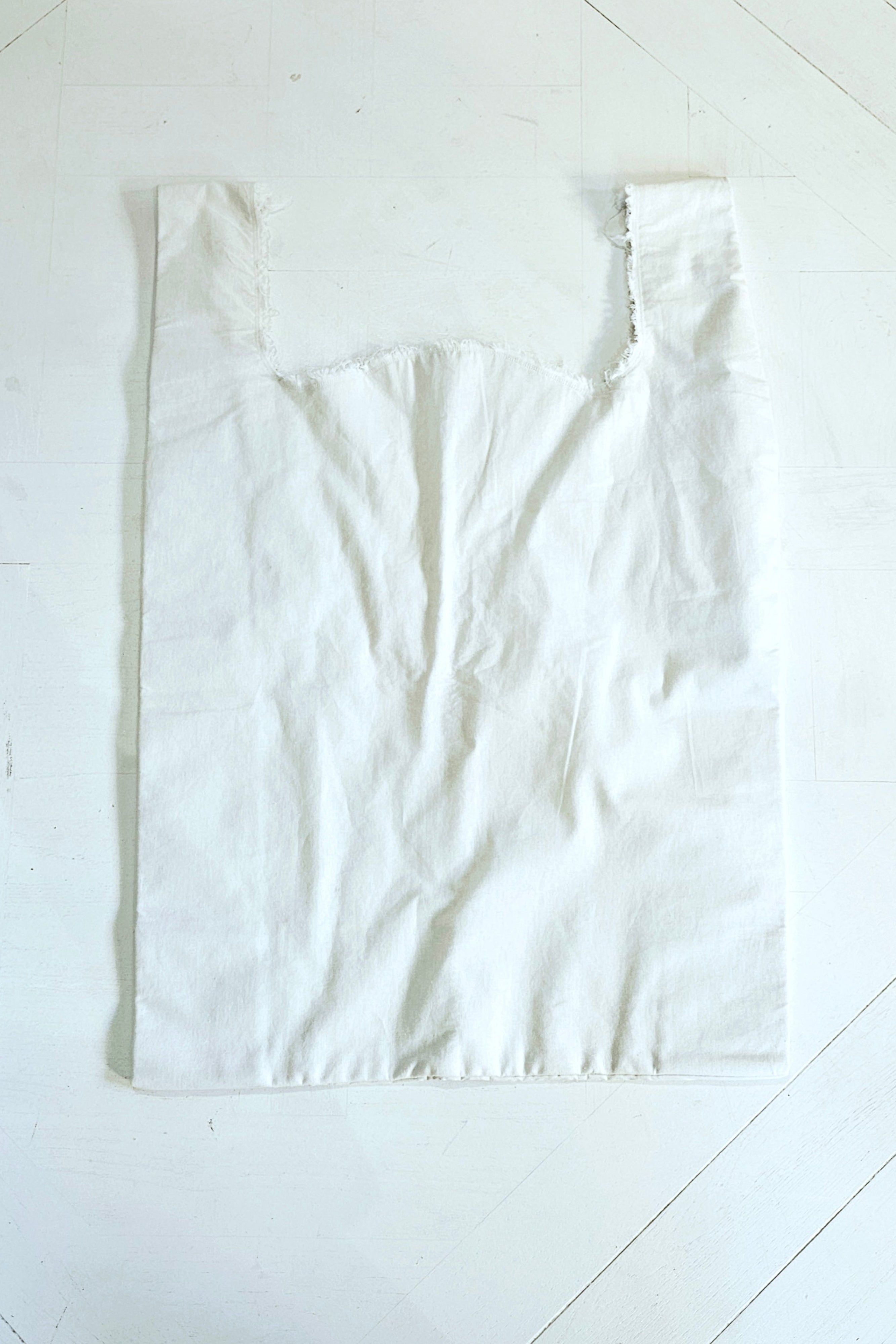 MAISON MARTIN MARGIELA LEATHER-LINED 'SHOPPING BAG' TOTE