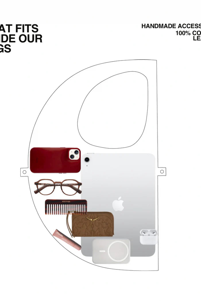 D BAG BOHO - BURGUNDY