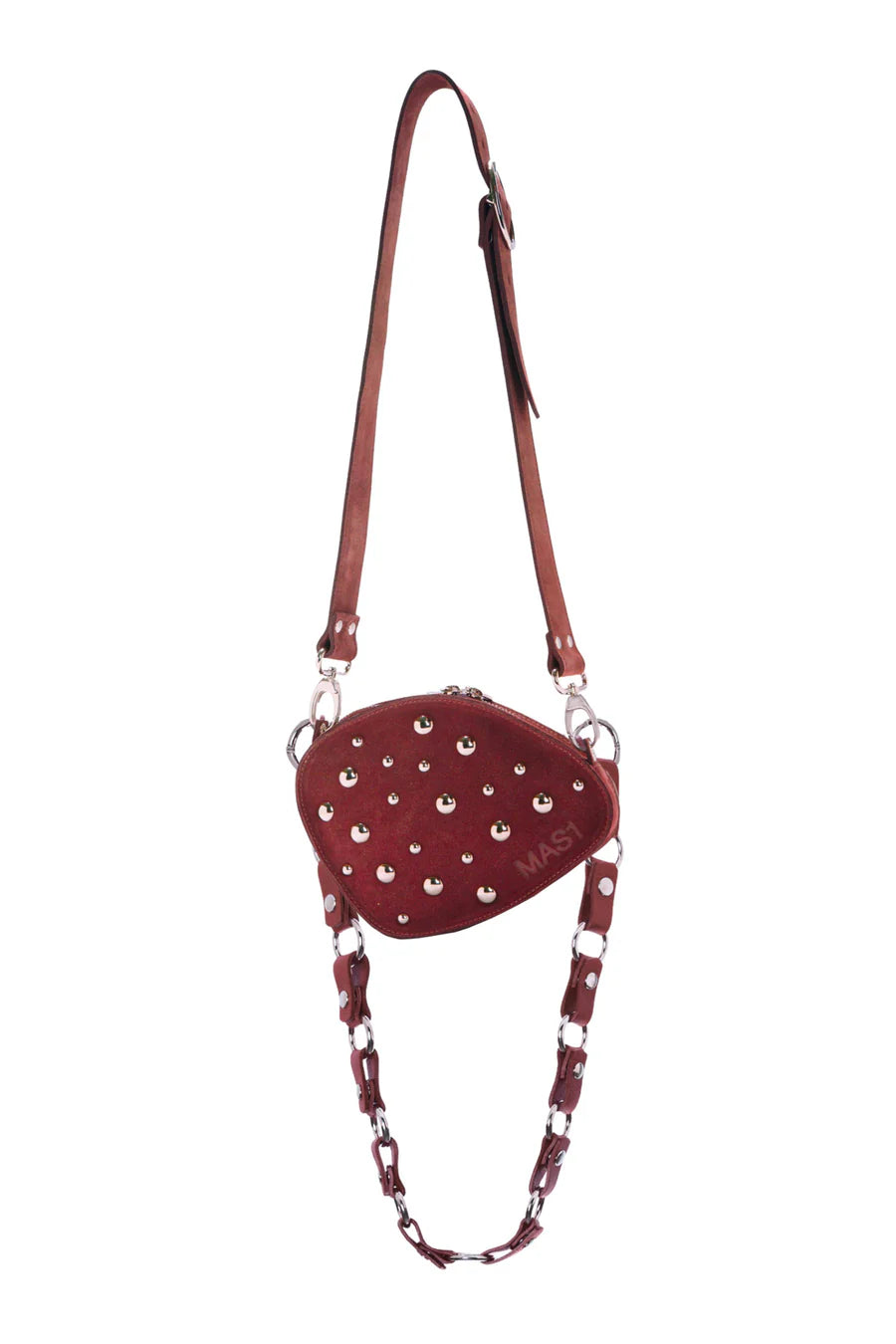 BURGUNDY BOHO TROTTER BAG