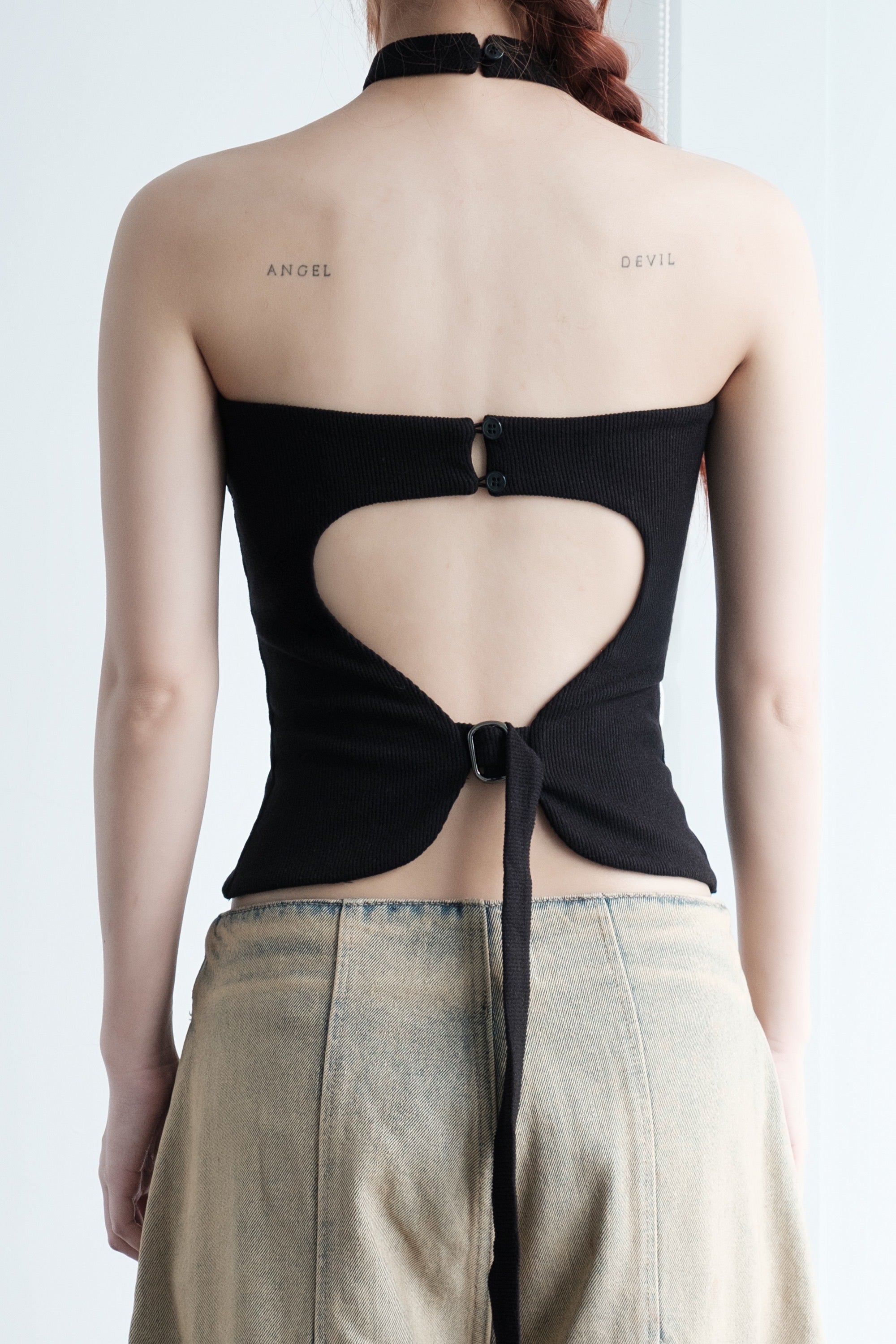 CHERIE HALTER TOP