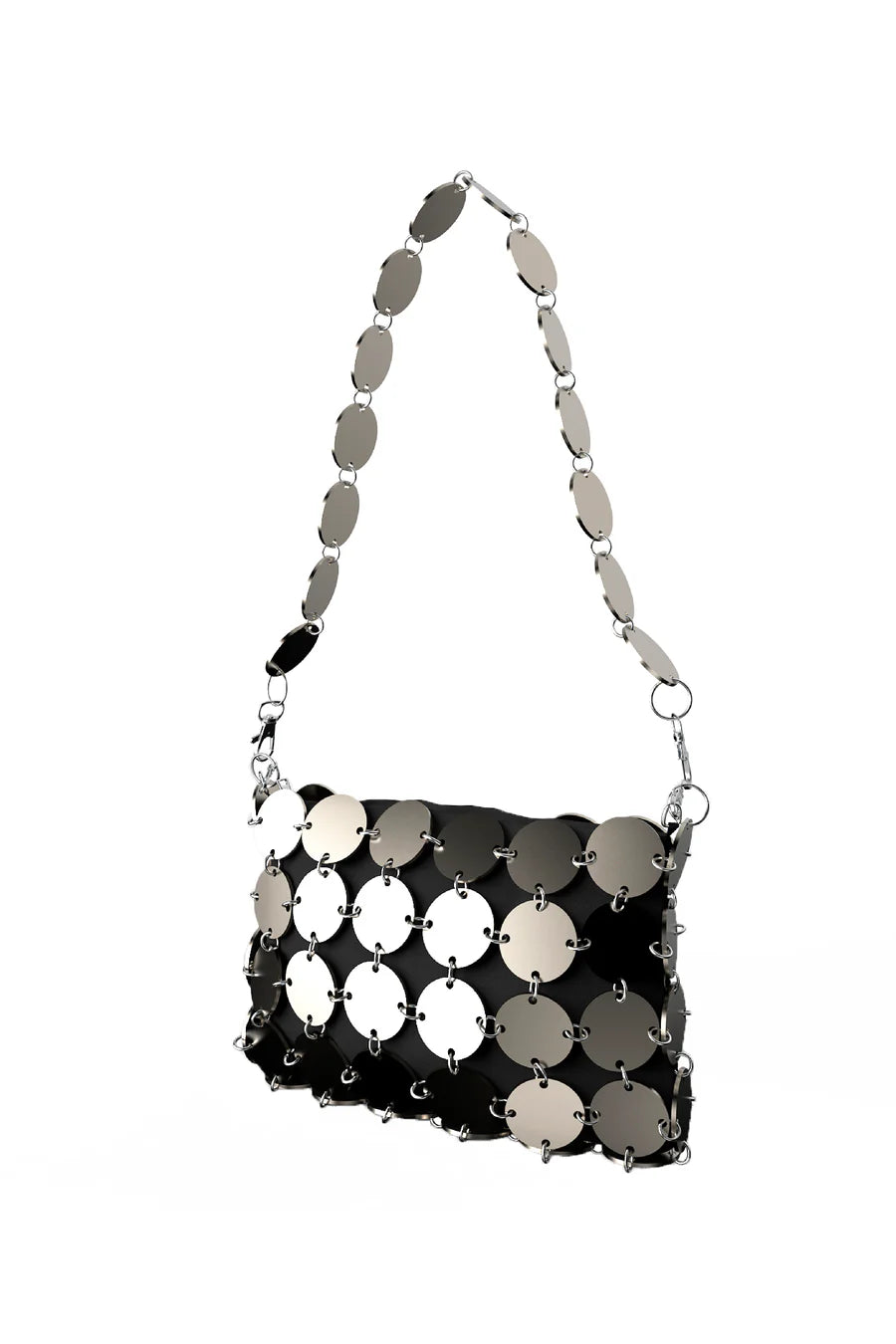 CHAIN STEEL BAG IN BLACK