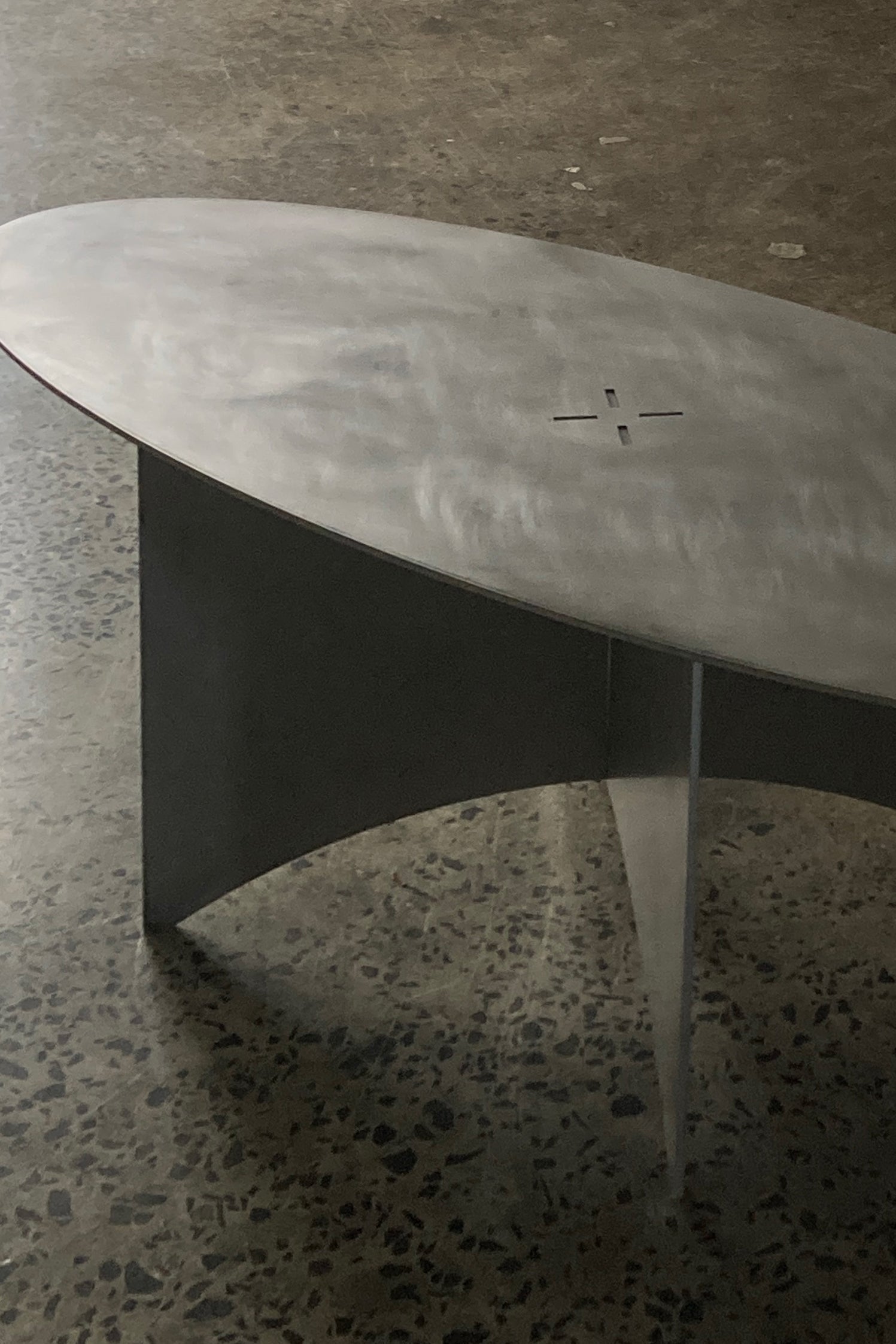 Aluminum Coffee Table