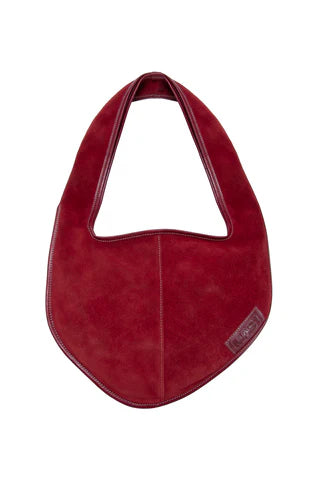 BURGUNDY SACK BAG