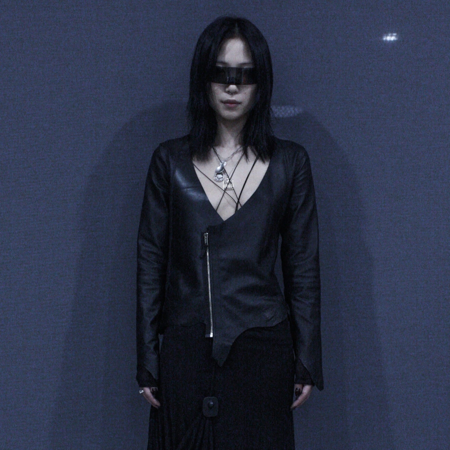 FITTED RAW LEATHER JACKET