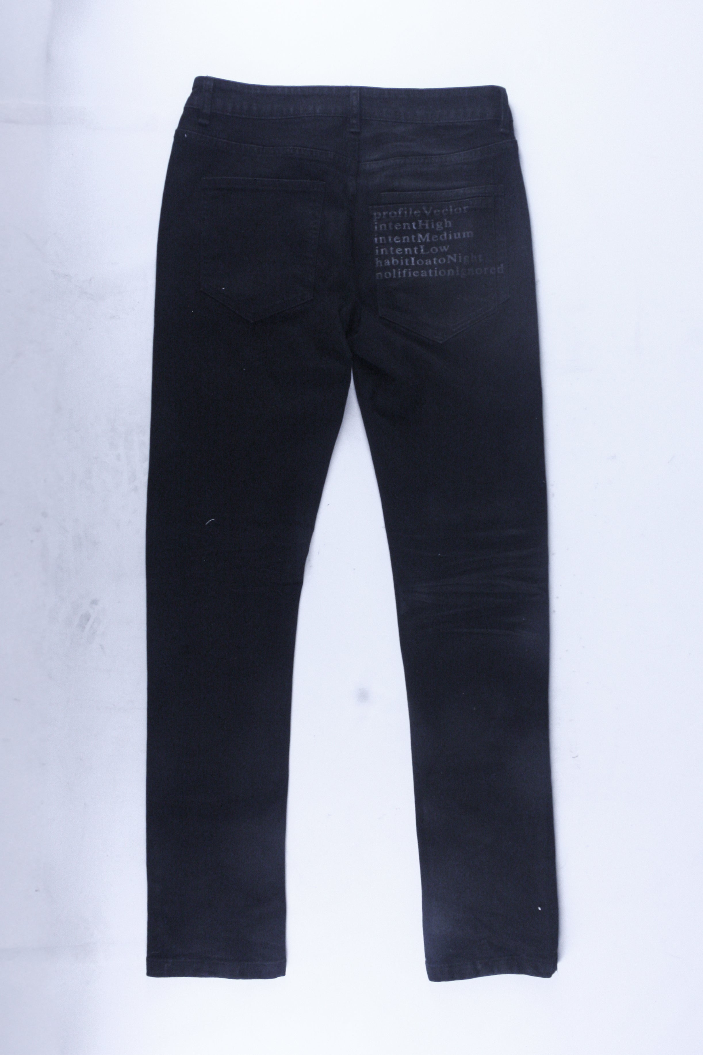 BLACK ALGORITHM JEANS