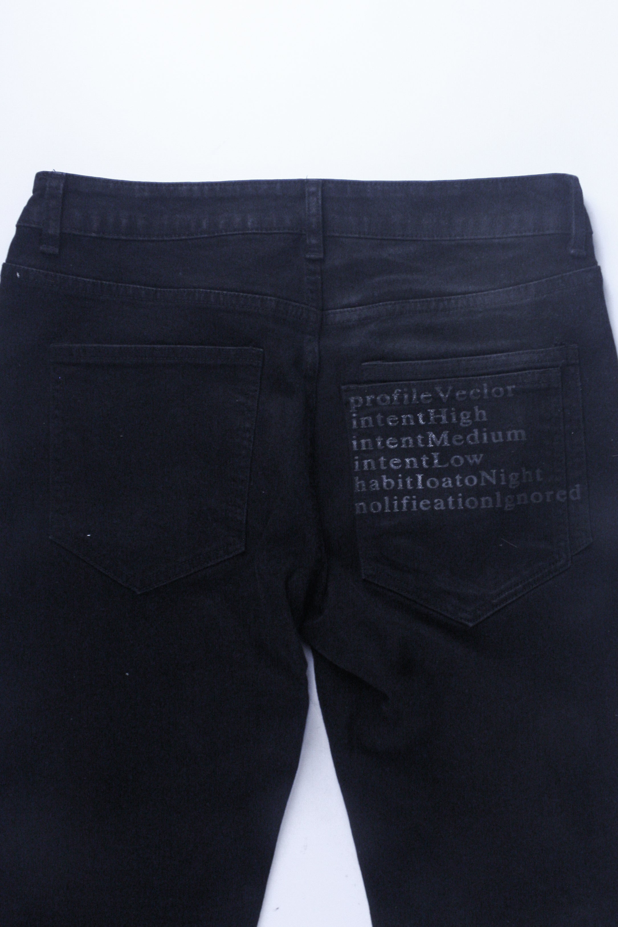 BLACK ALGORITHM JEANS