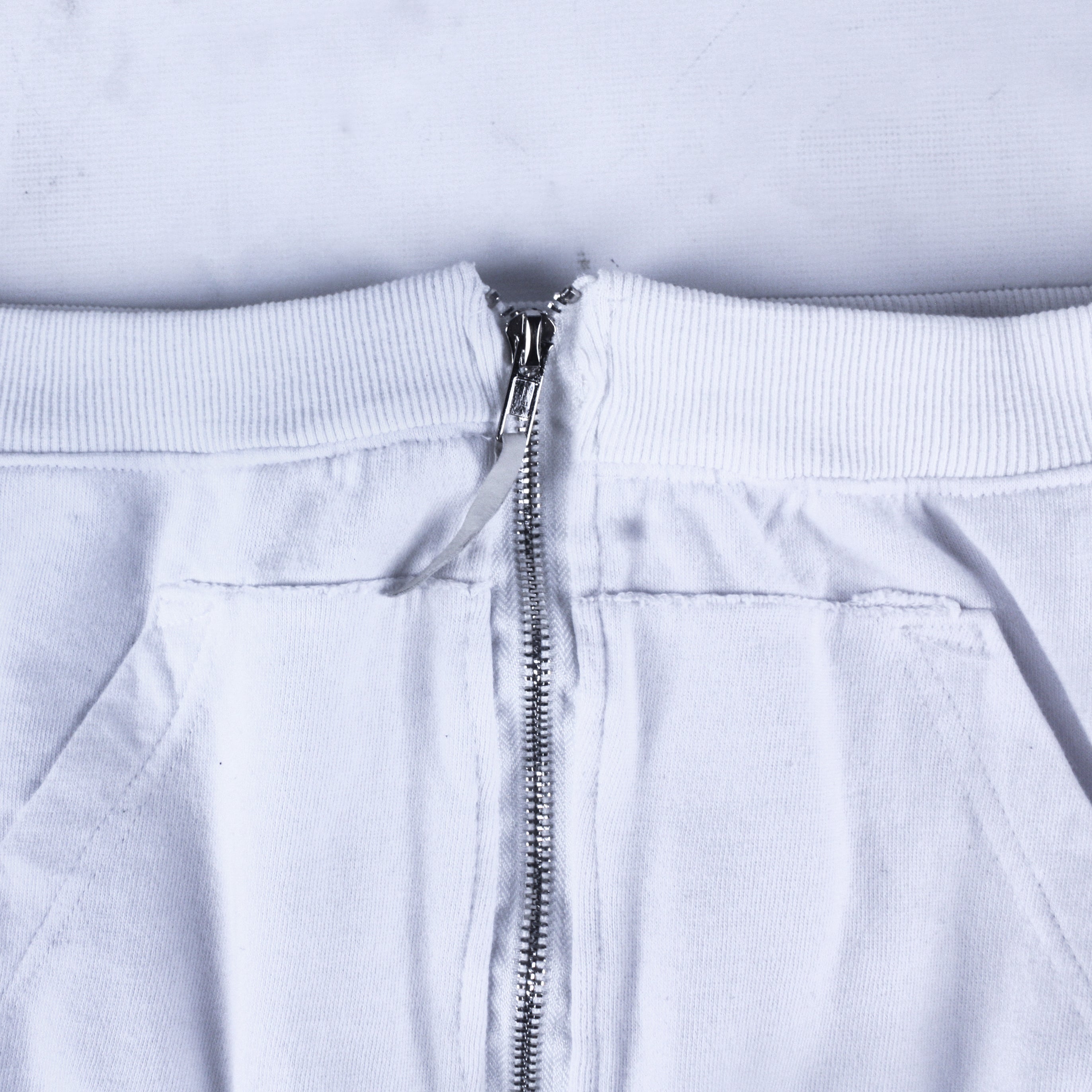 WHITE HOODIE SKIRT