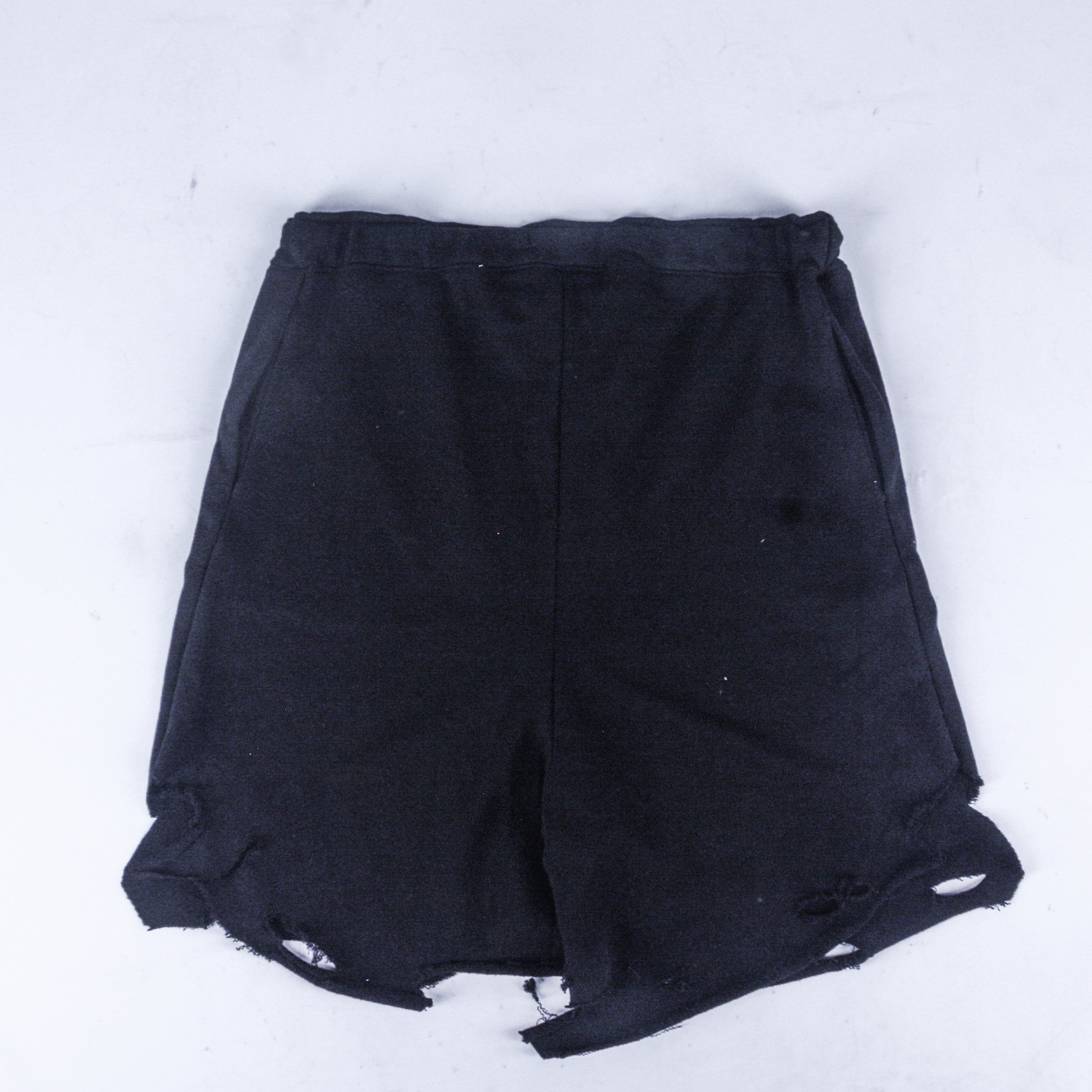 DESTROYED TERRY SHORTS