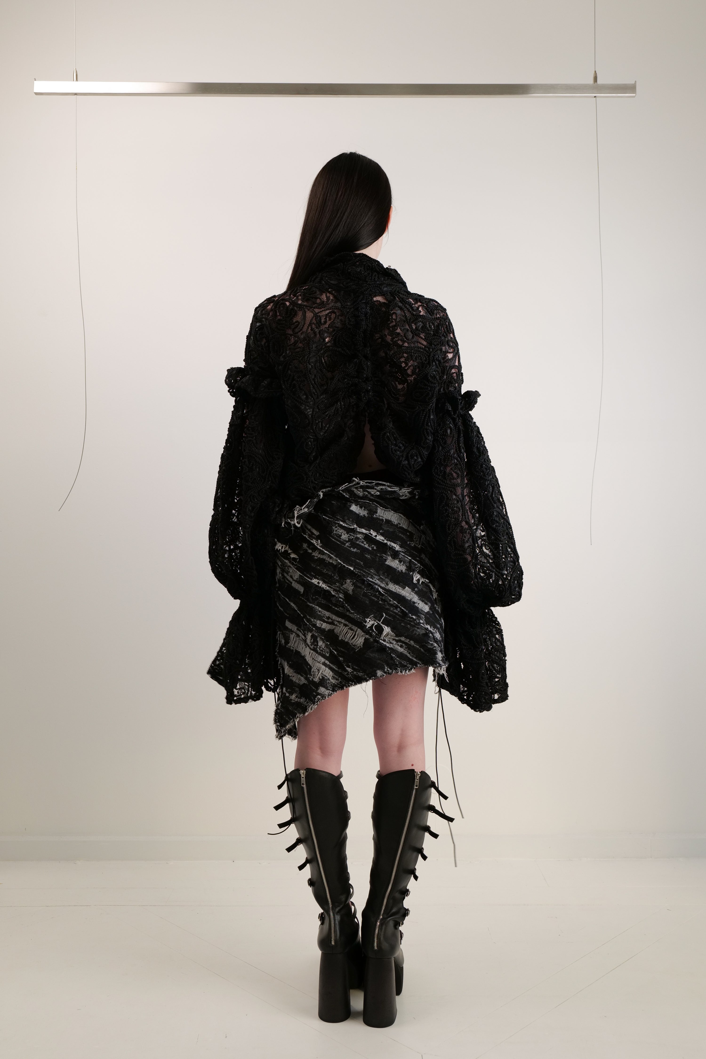 Cipher Cropped Shirt Jacket