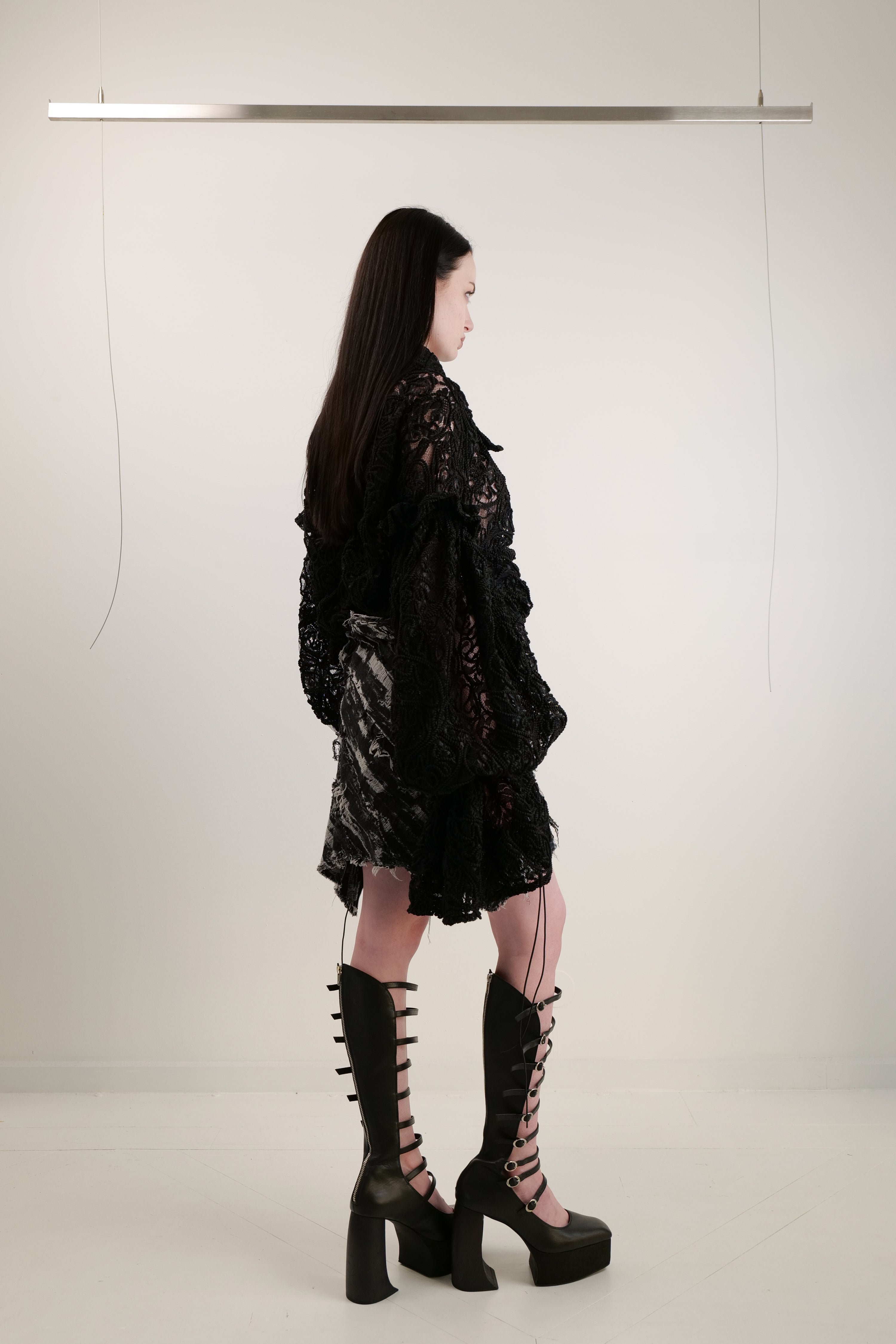 Cipher Cropped Shirt Jacket