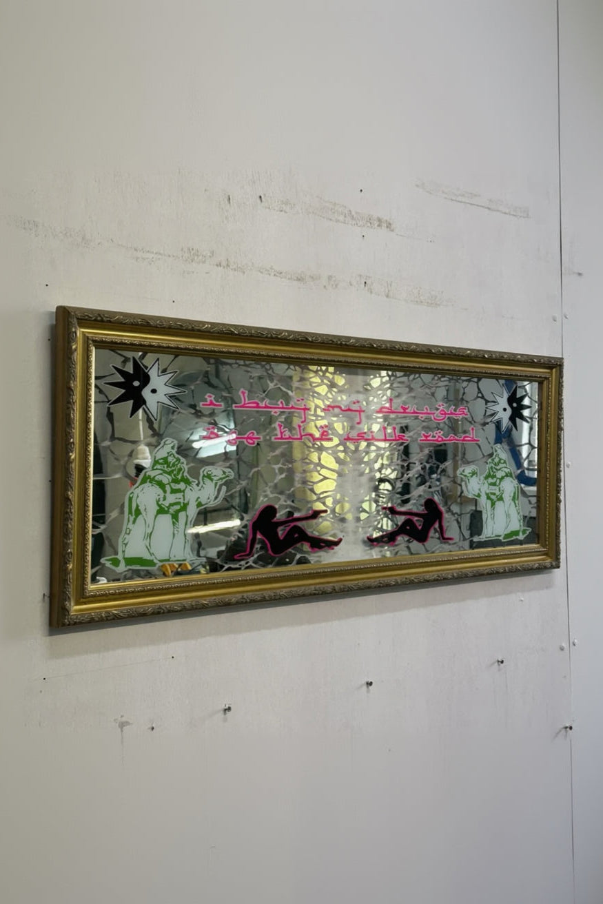 ‘I buy my Dr*gs off the Silkr0ad’ Mirror artwork