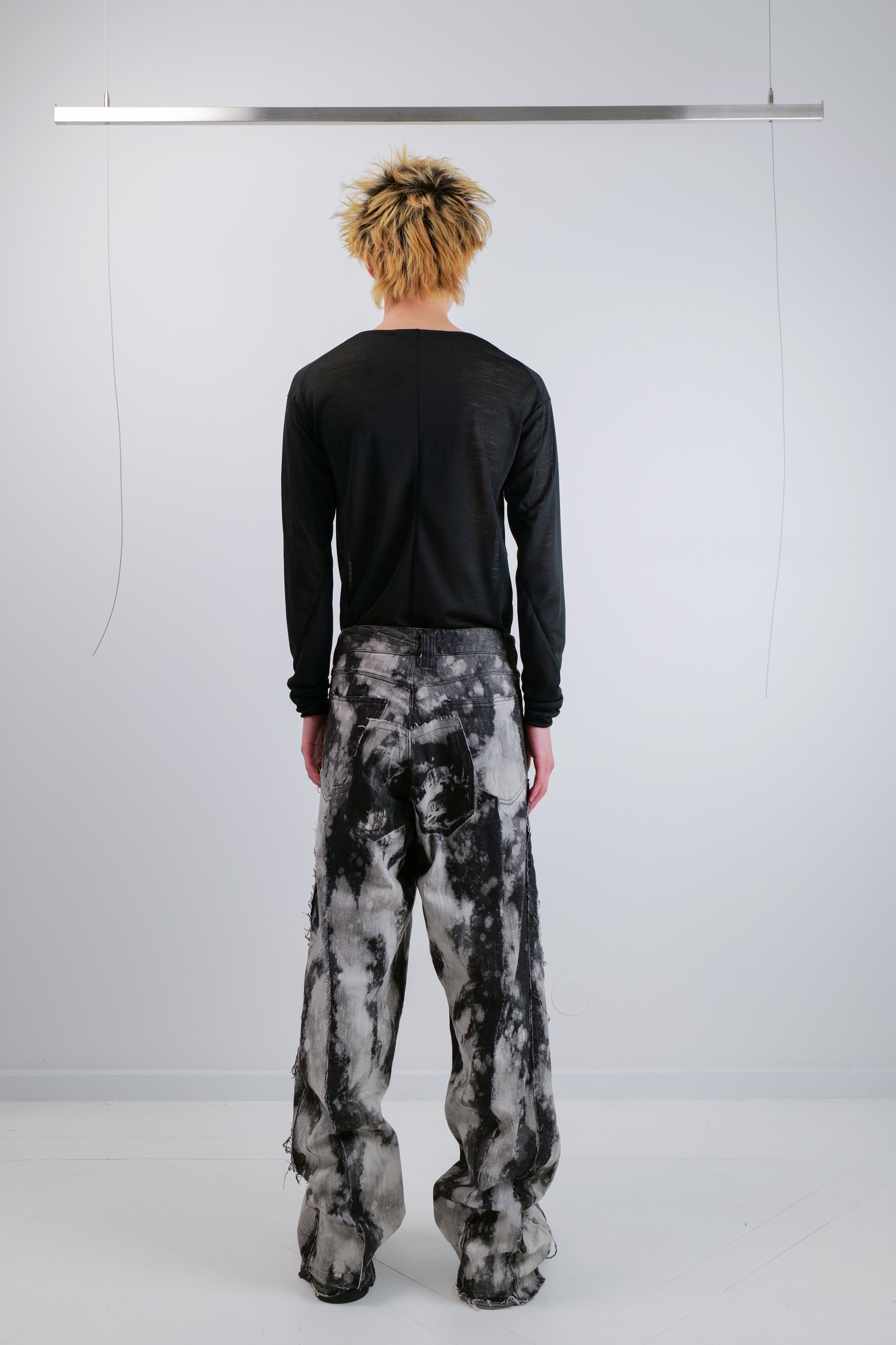 1 OF 1 RE-ENGINEERED JEANS - GREY & BLACK