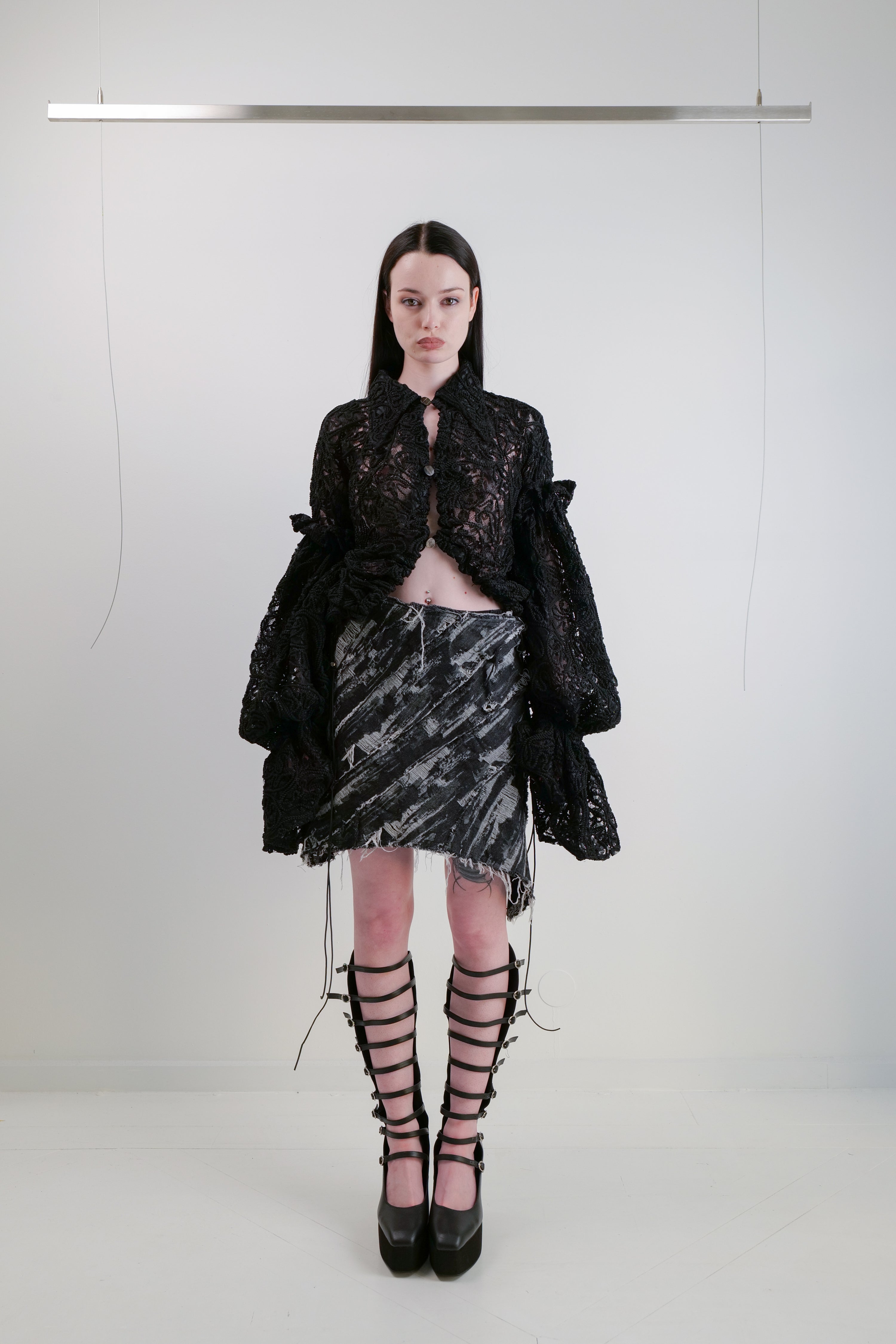 CIPHER CROPPED SHIRT JACKET