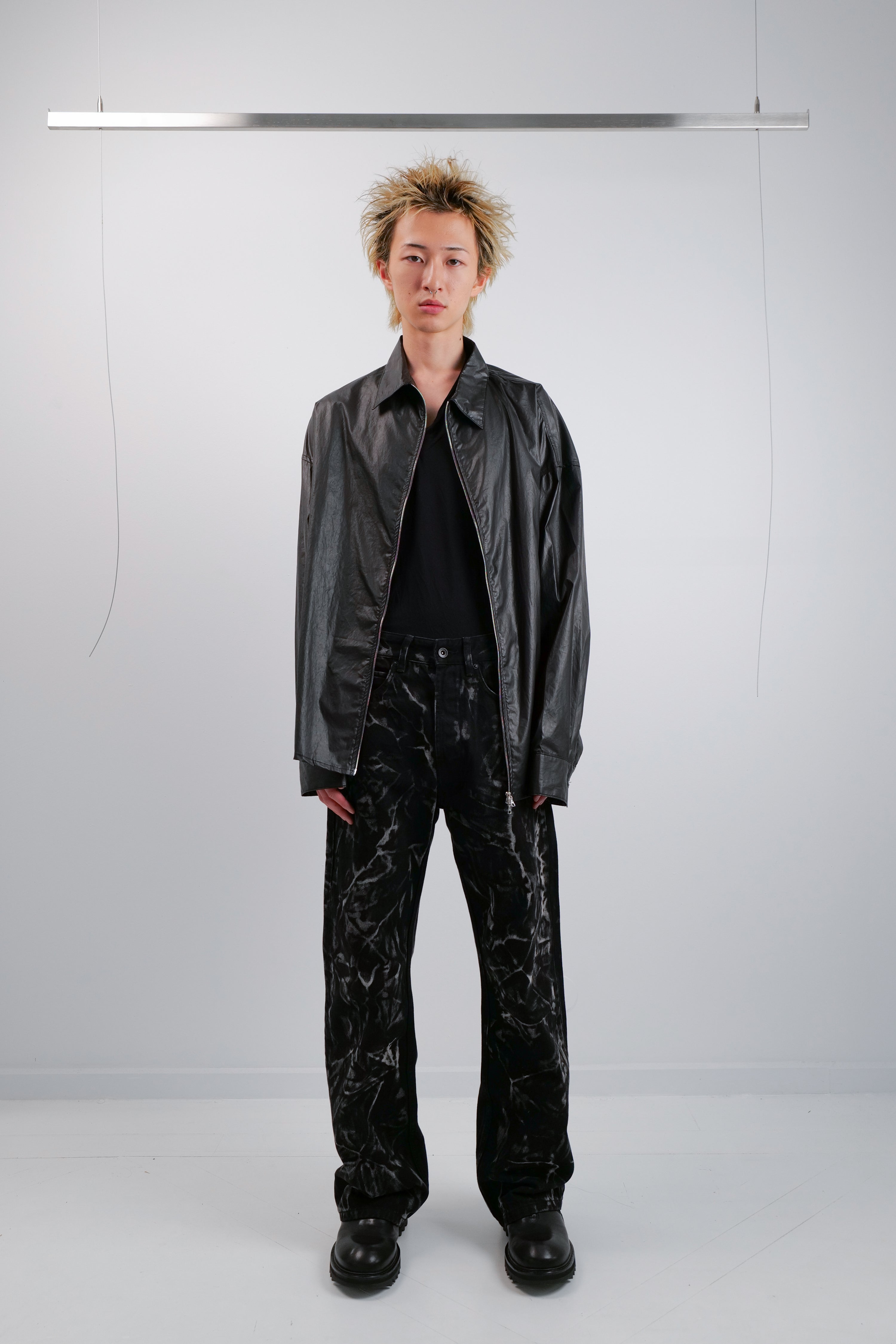 CRACK LOOSE FIT JEANS