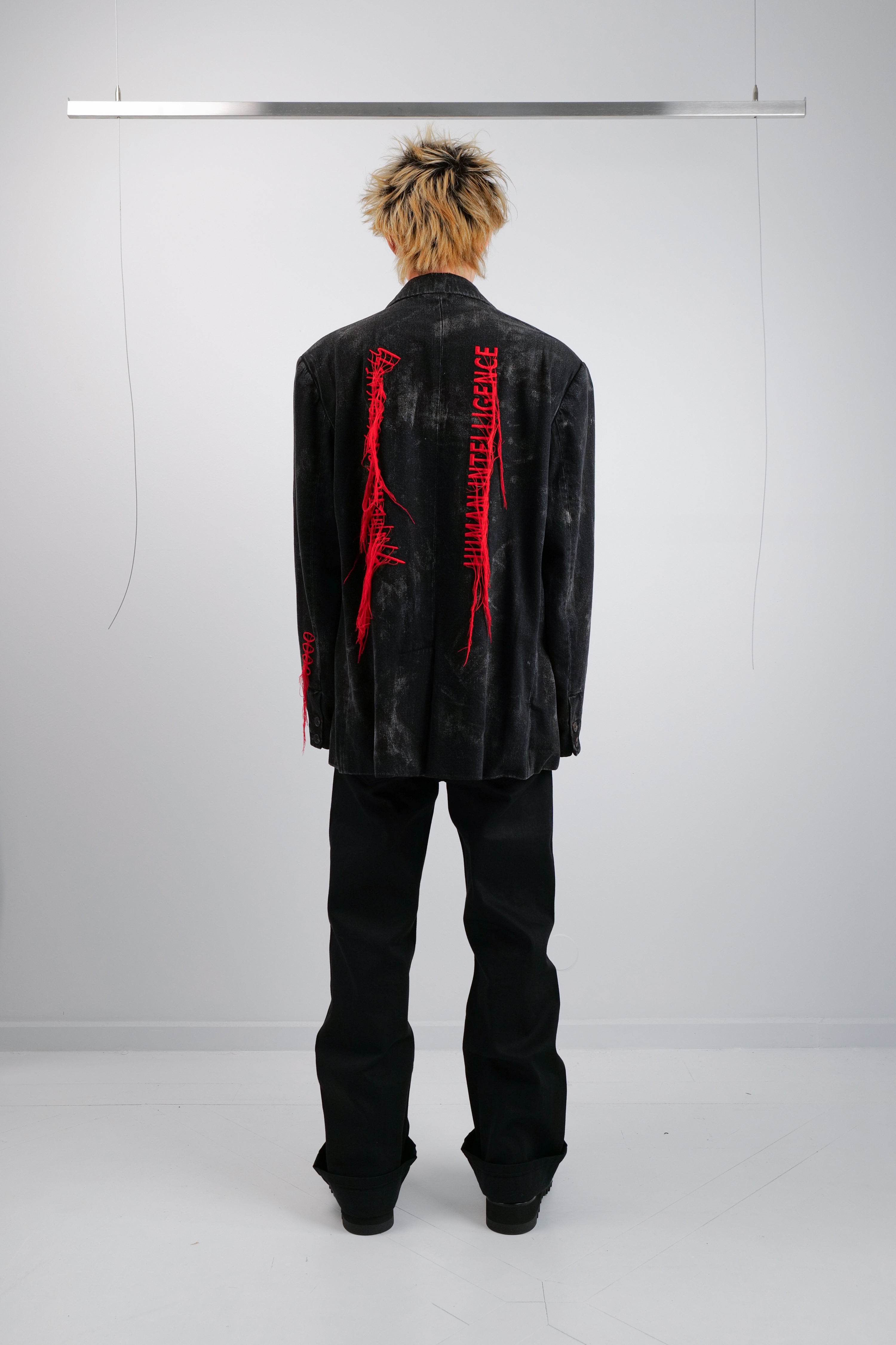 HUMAN INTELLIGENCE DENIM BLAZER