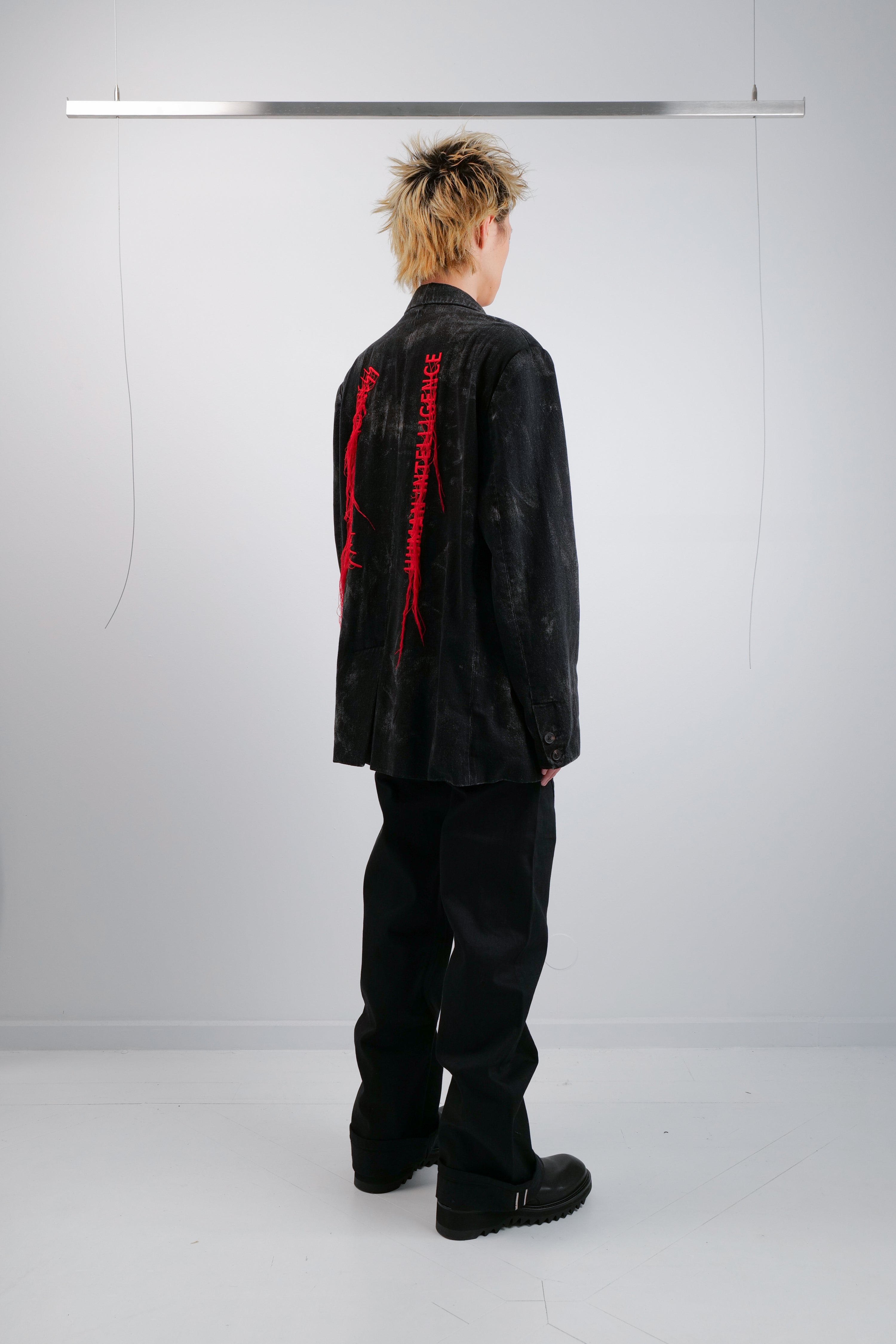 HUMAN INTELLIGENCE DENIM BLAZER