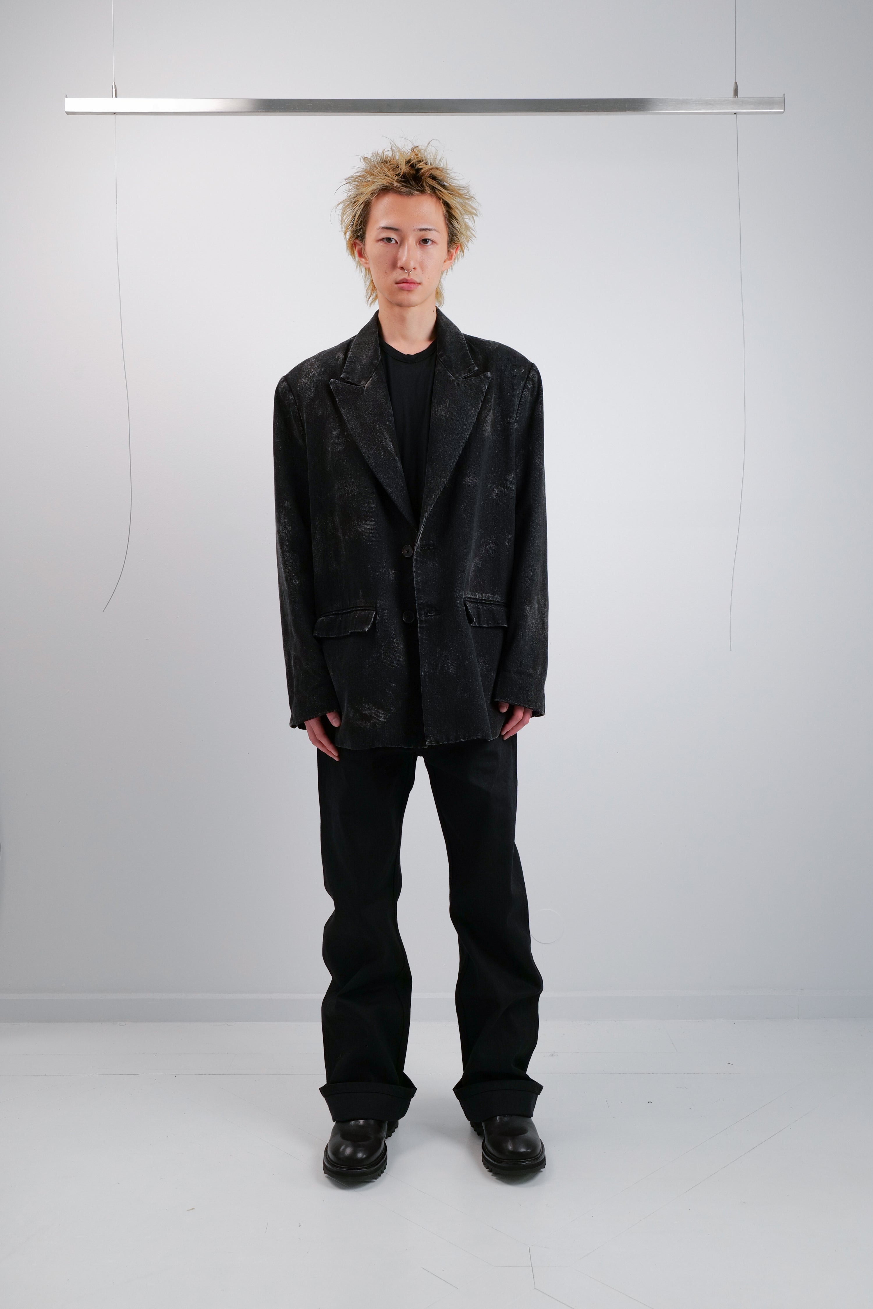 HUMAN INTELLIGENCE DENIM BLAZER