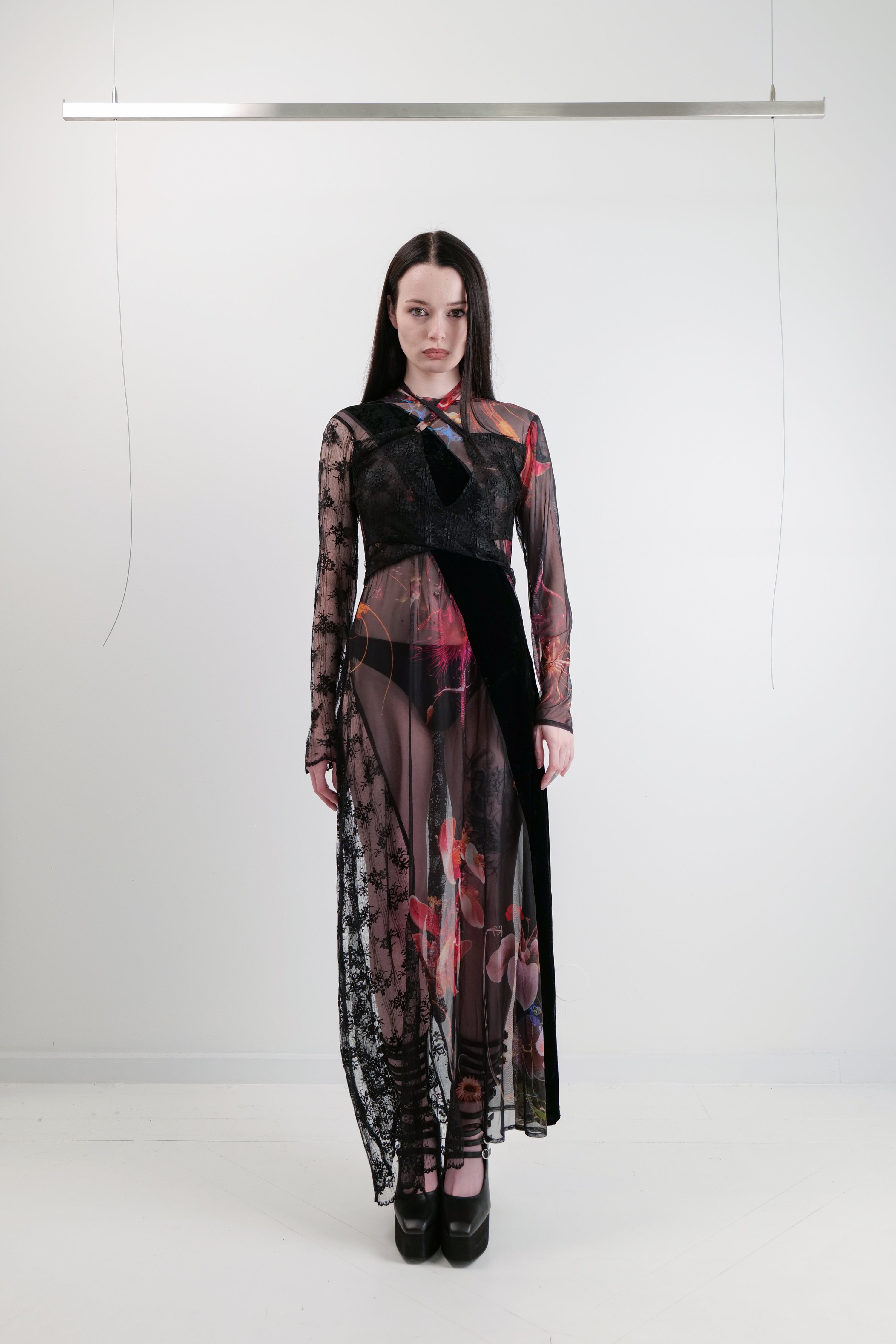 MECHANICAL FLOWER DRESS