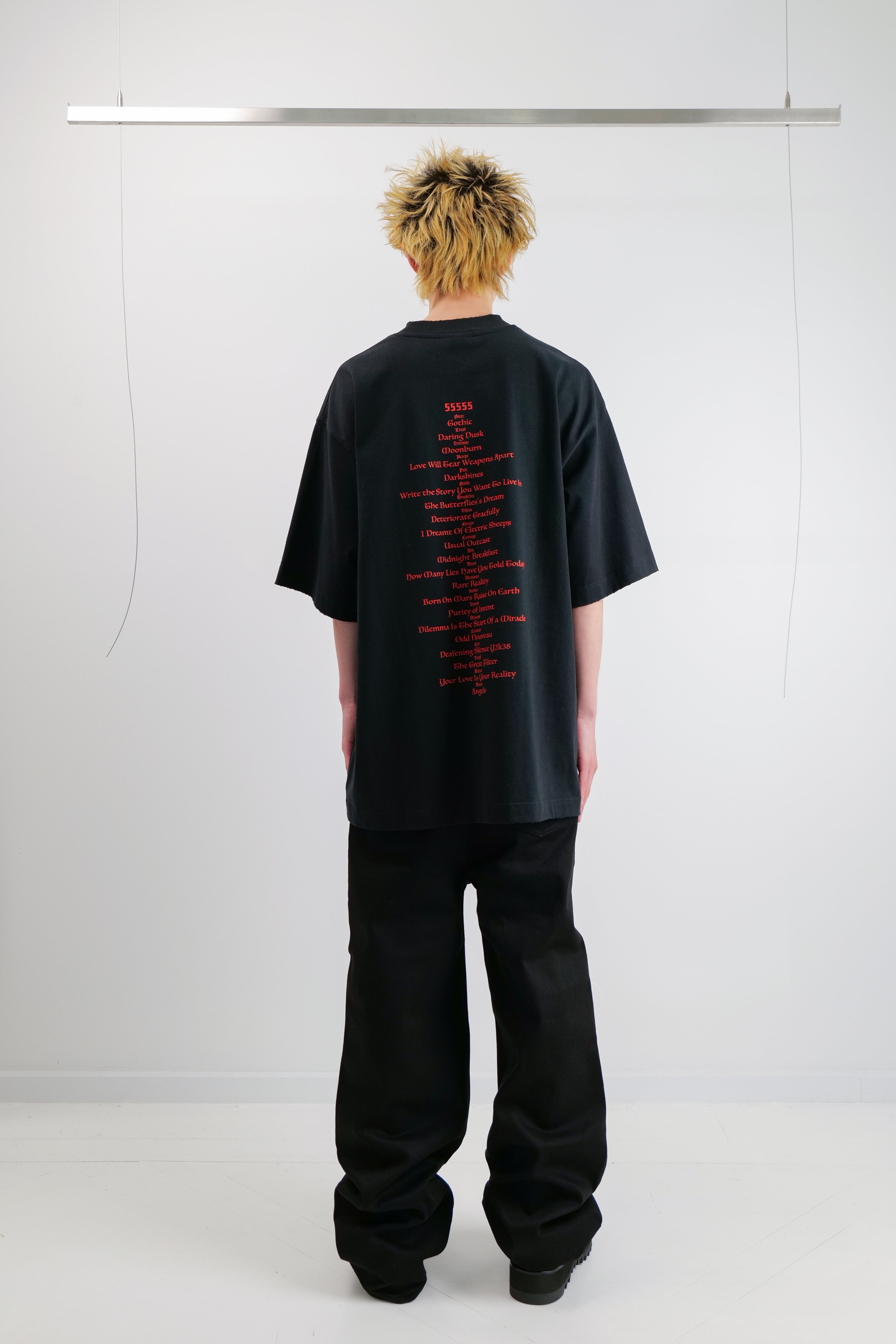 55555 OVERSIZE PRINT TEE