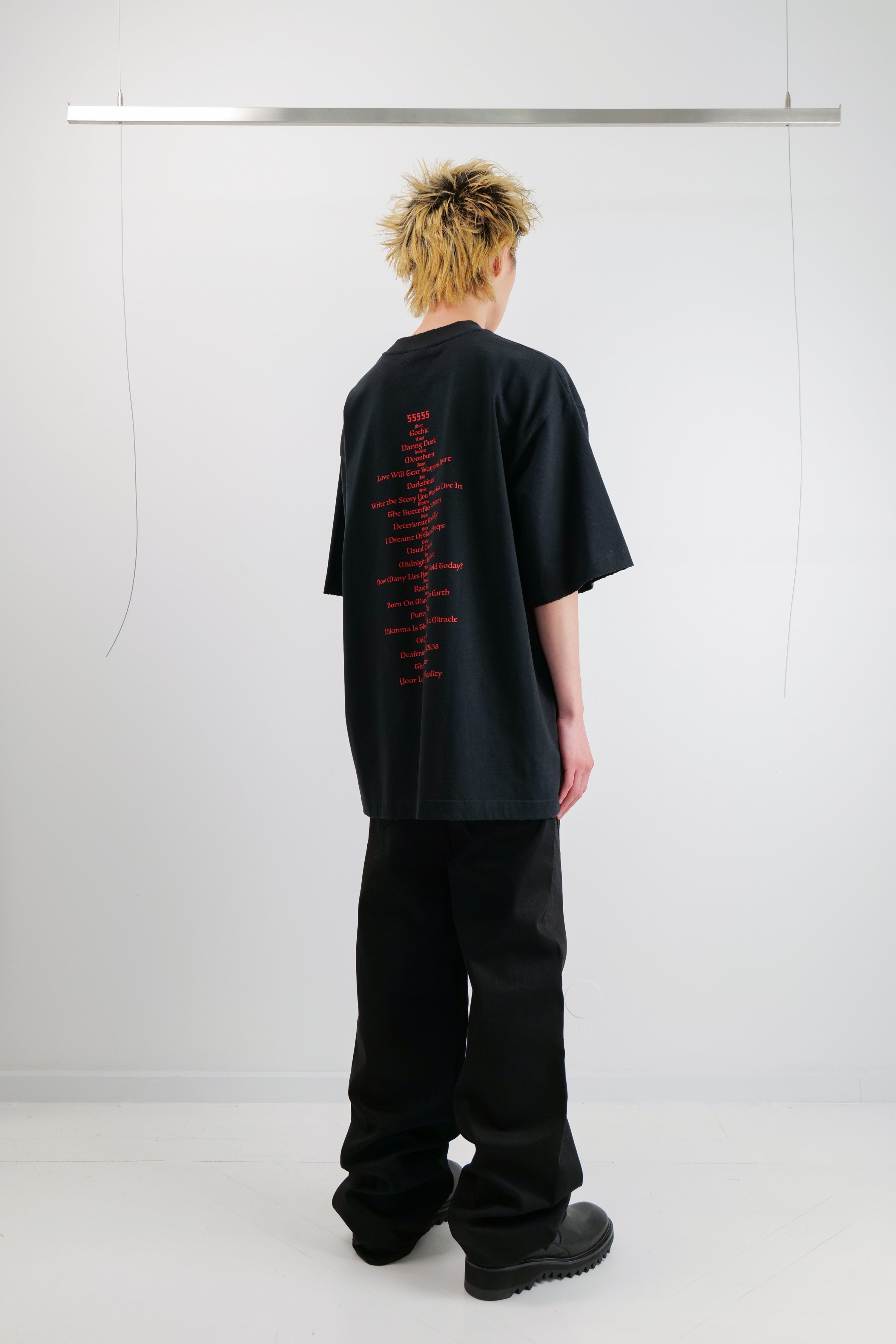 55555 OVERSIZE PRINT TEE