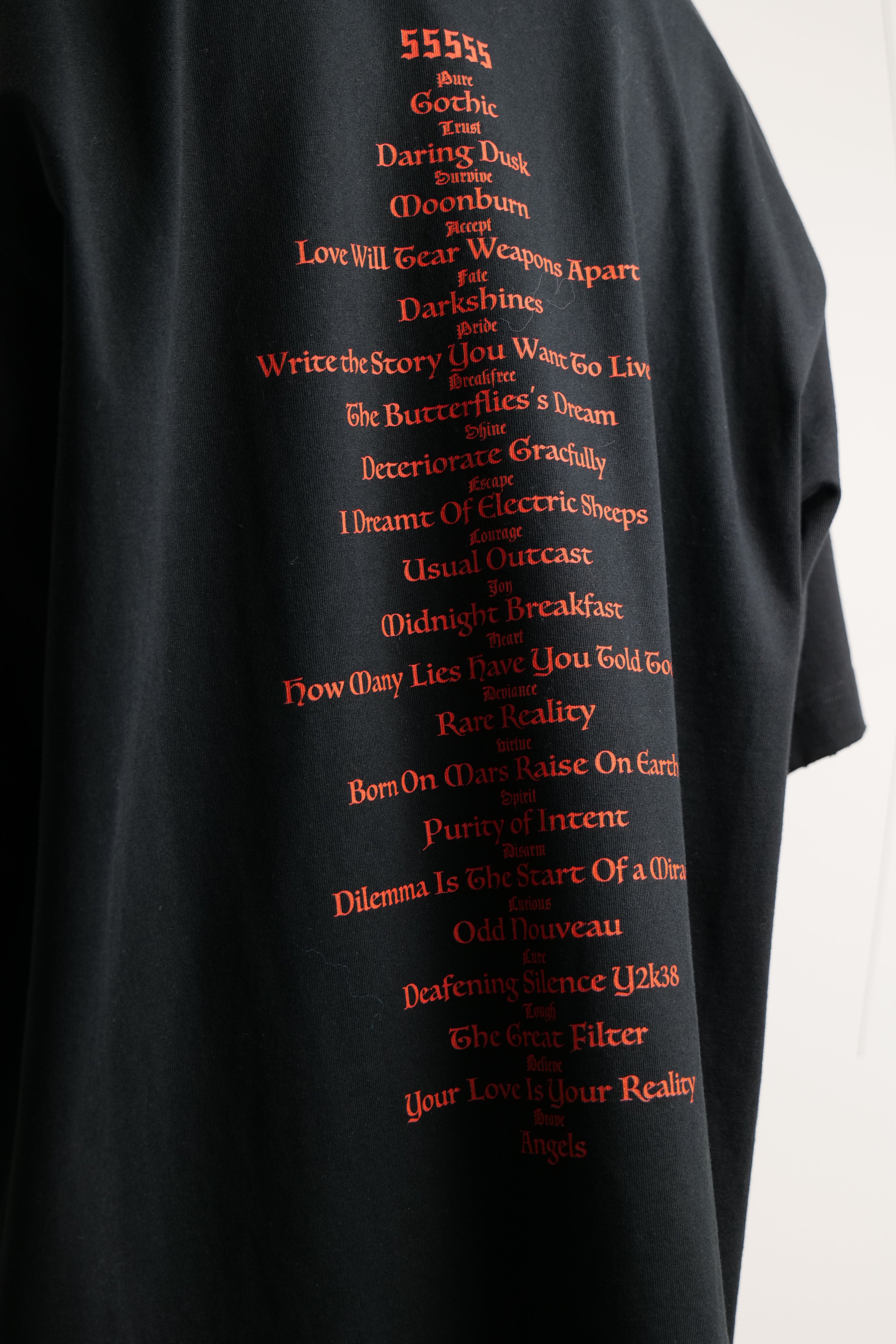 55555 Oversize Print tee