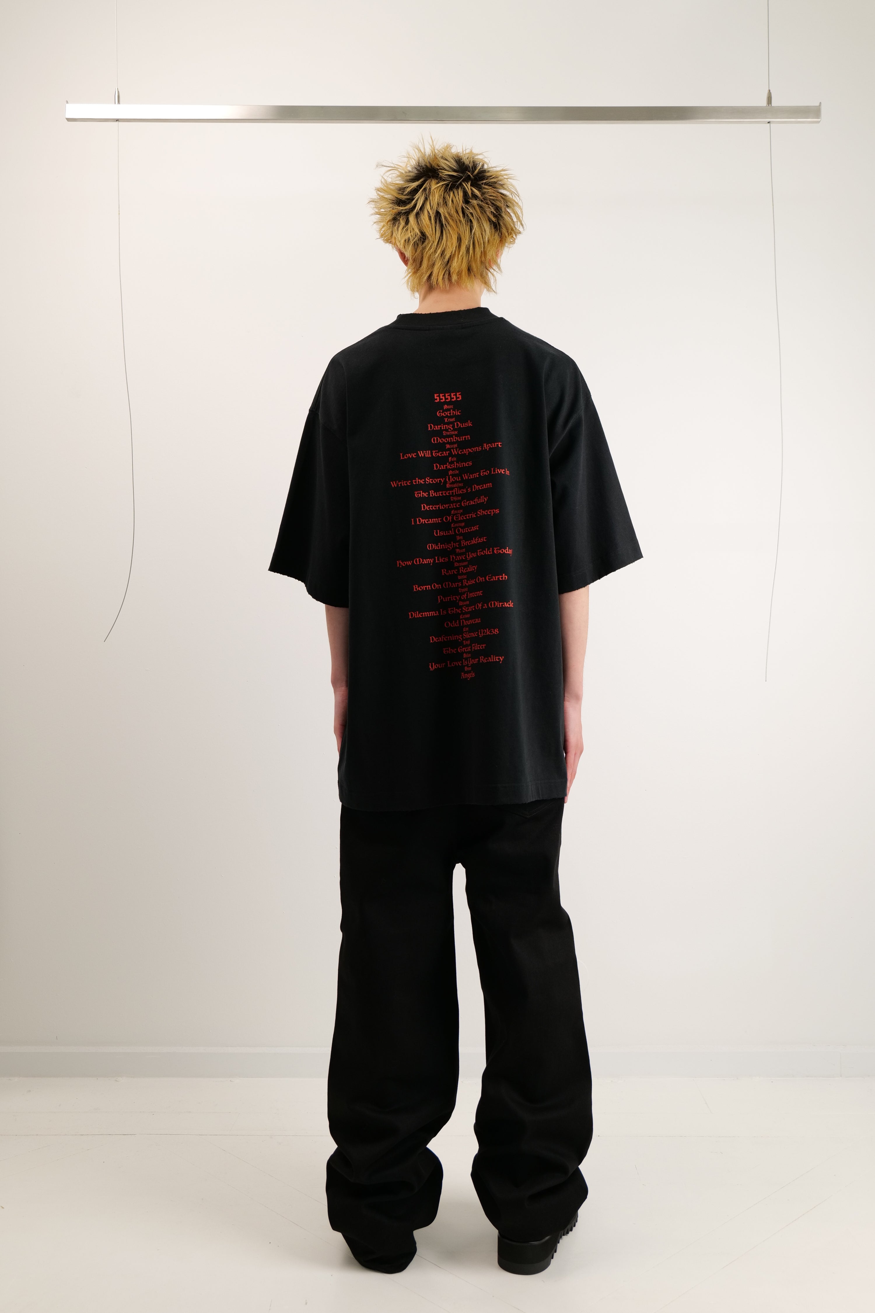 55555 Oversize Print tee