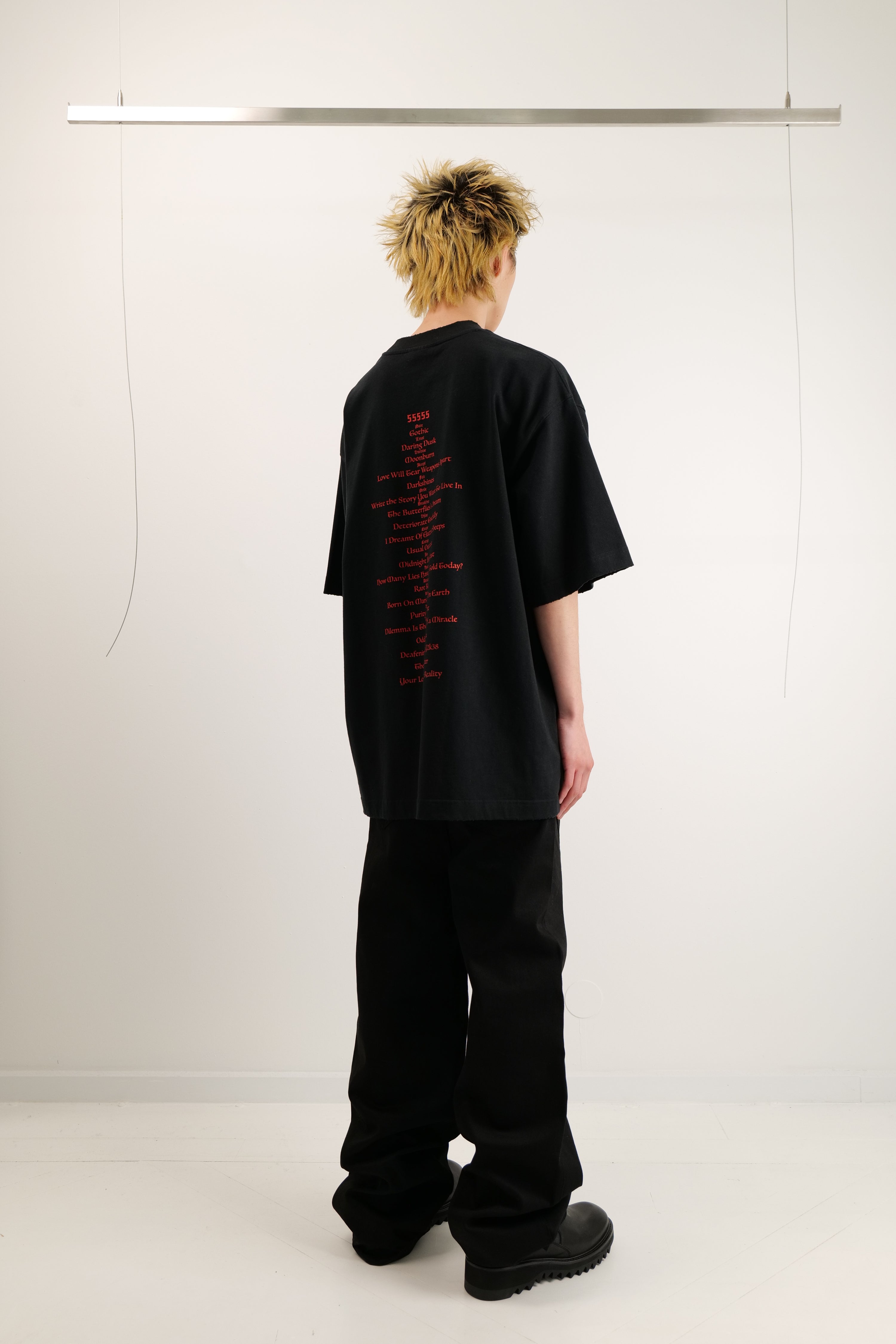 55555 Oversize Print tee