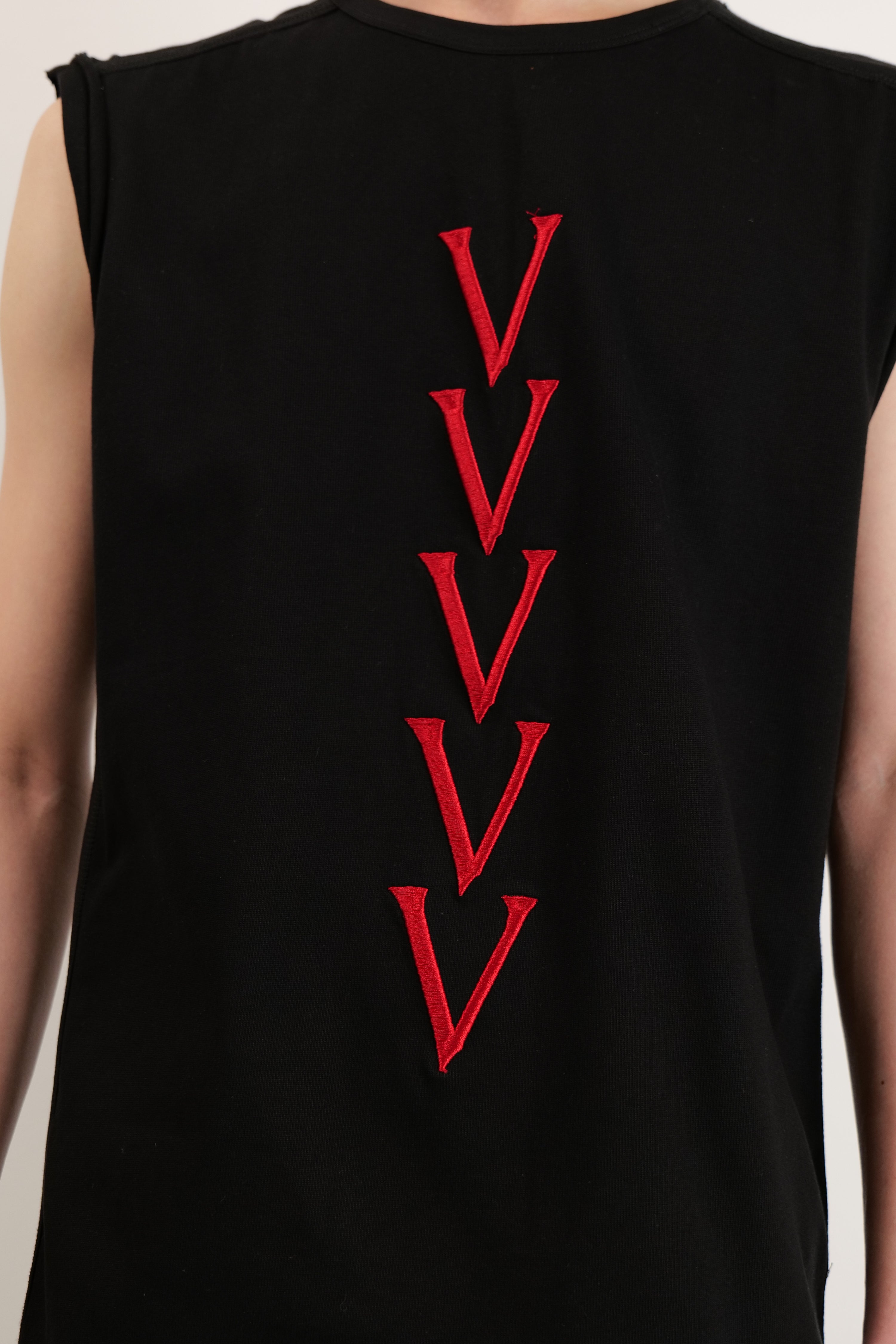 VVVVV Embroidery Top