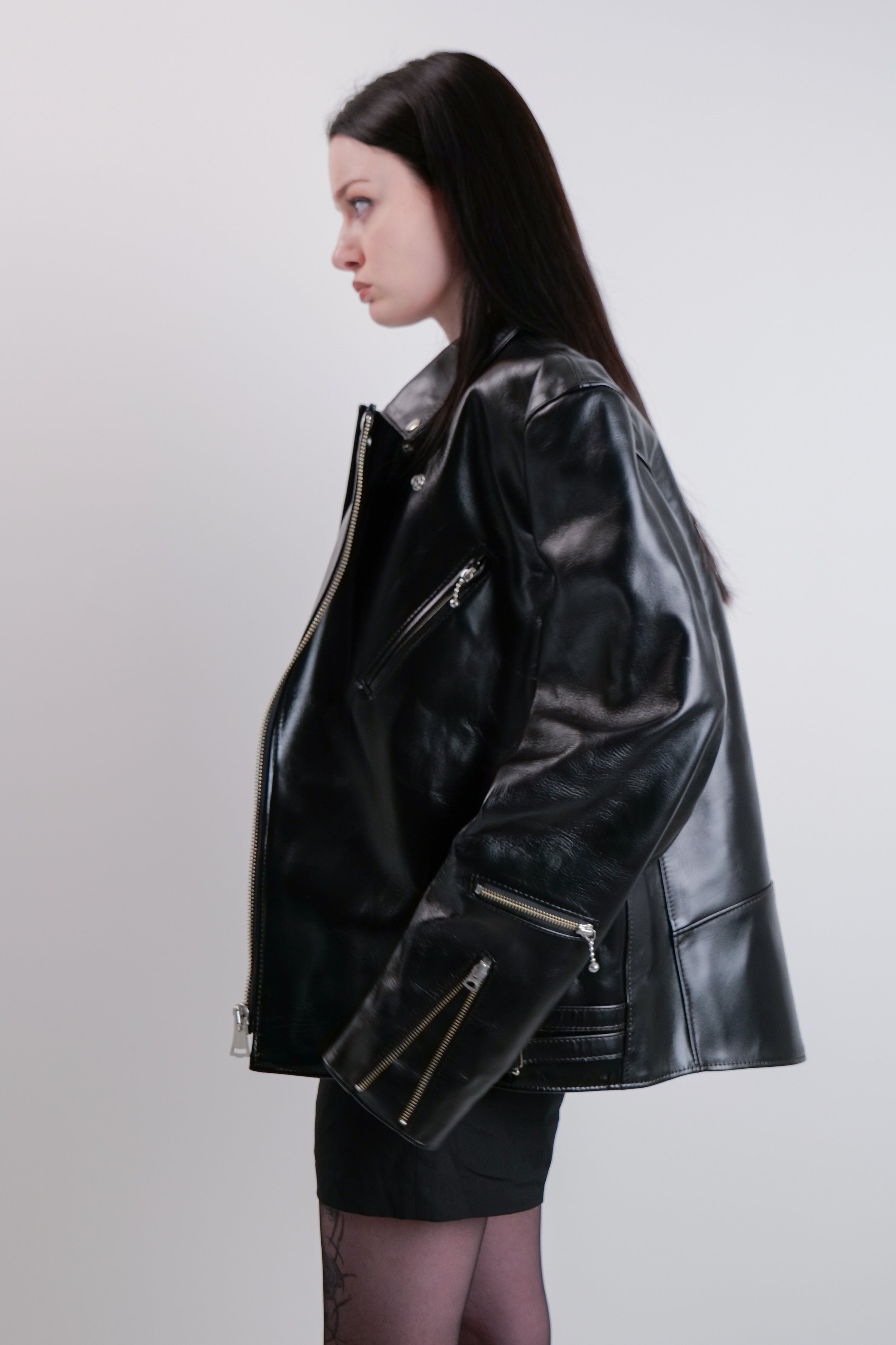 RIDER LEATHER JACKET