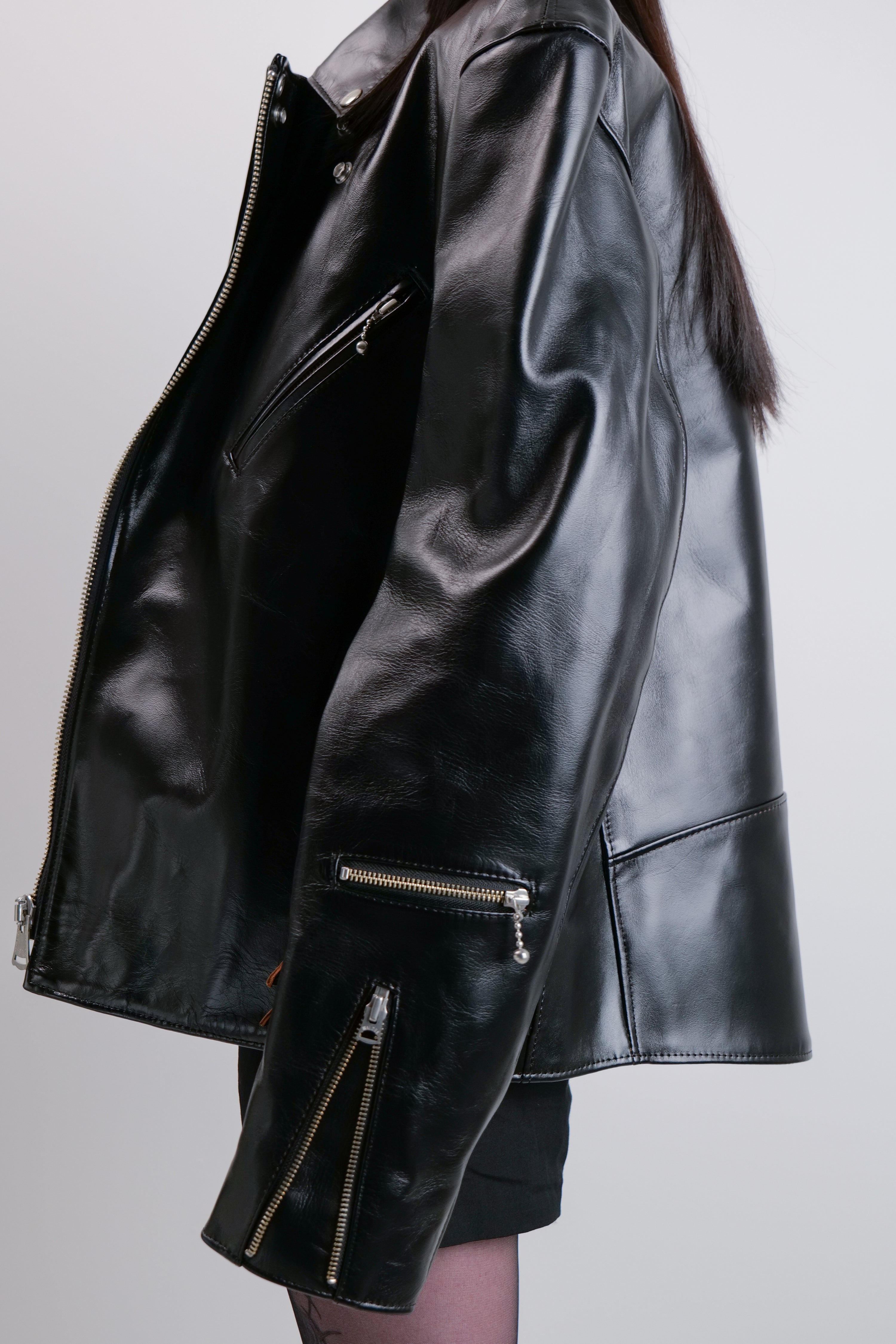 RIDER LEATHER JACKET