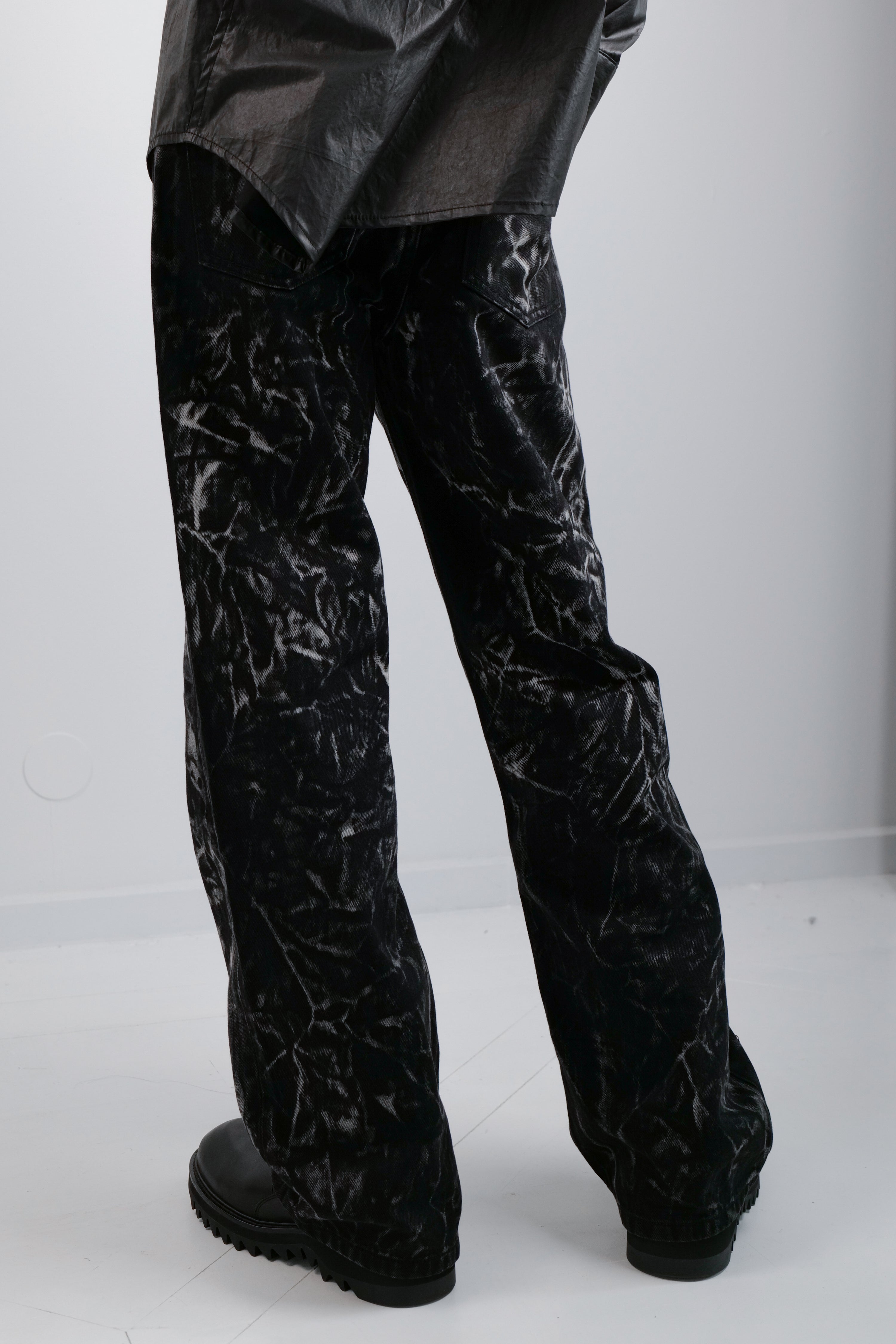 CRACK LOOSE FIT JEANS