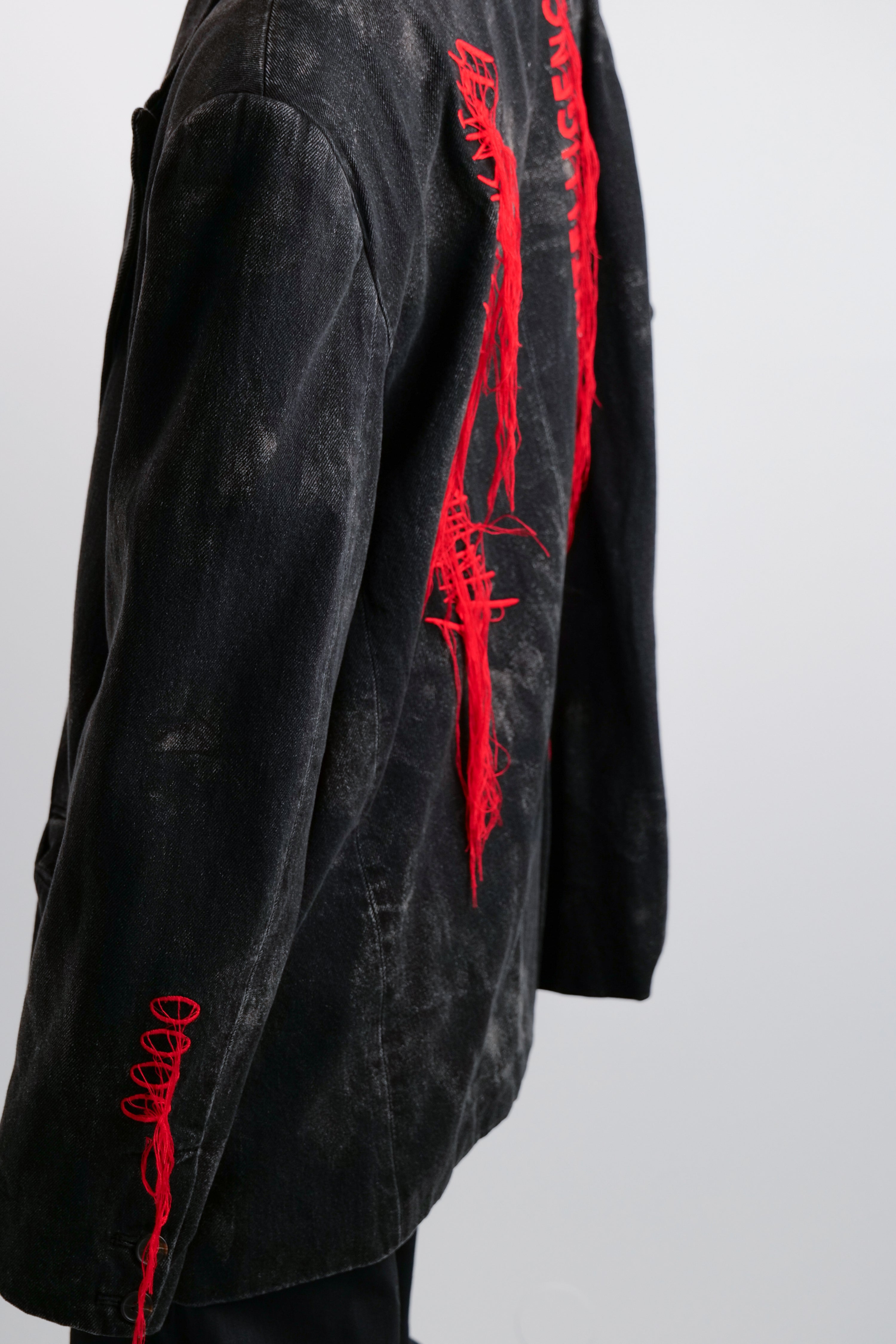 HUMAN INTELLIGENCE DENIM BLAZER