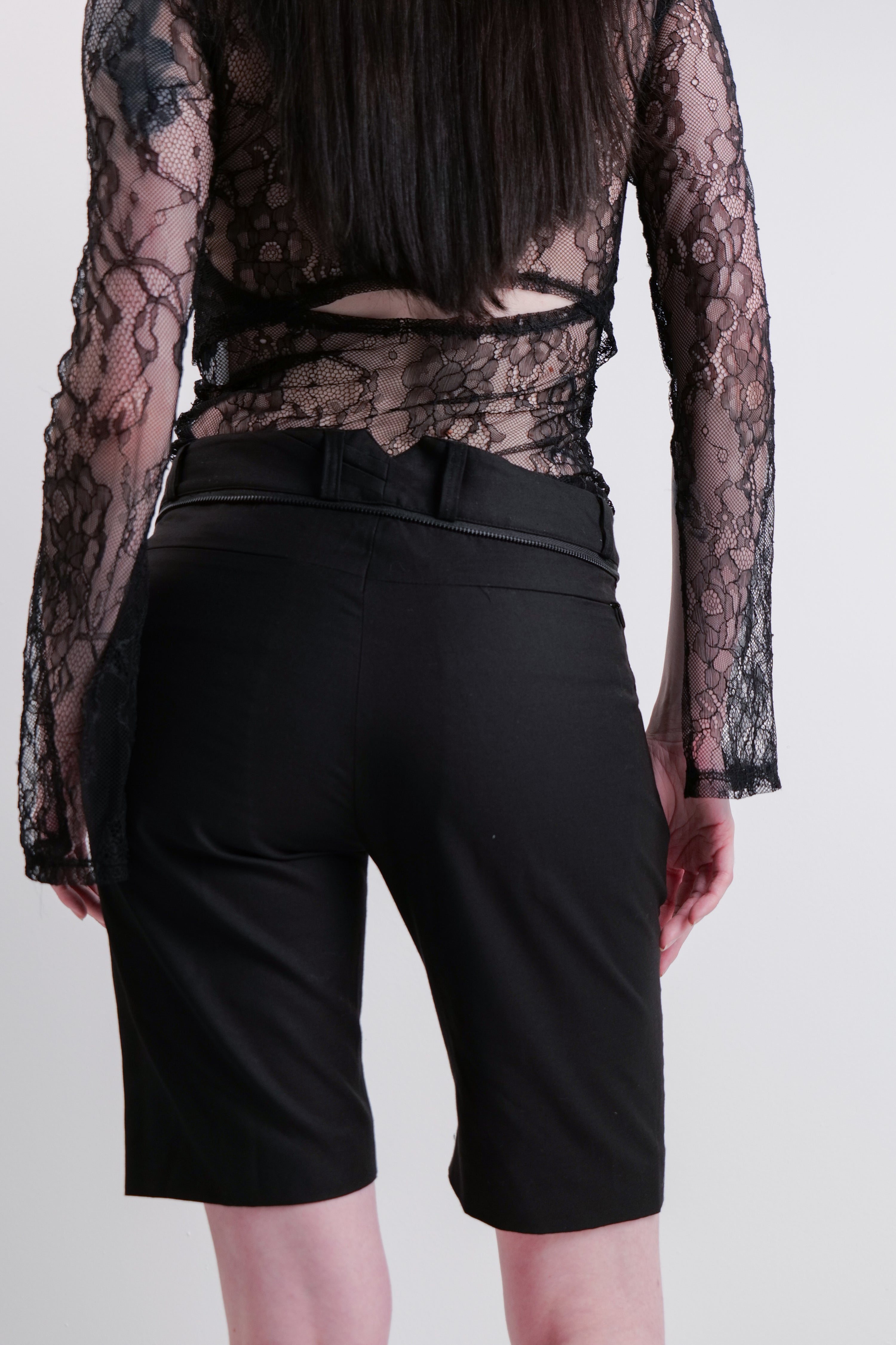 ZIPPER MULTI-WAY SHORTS