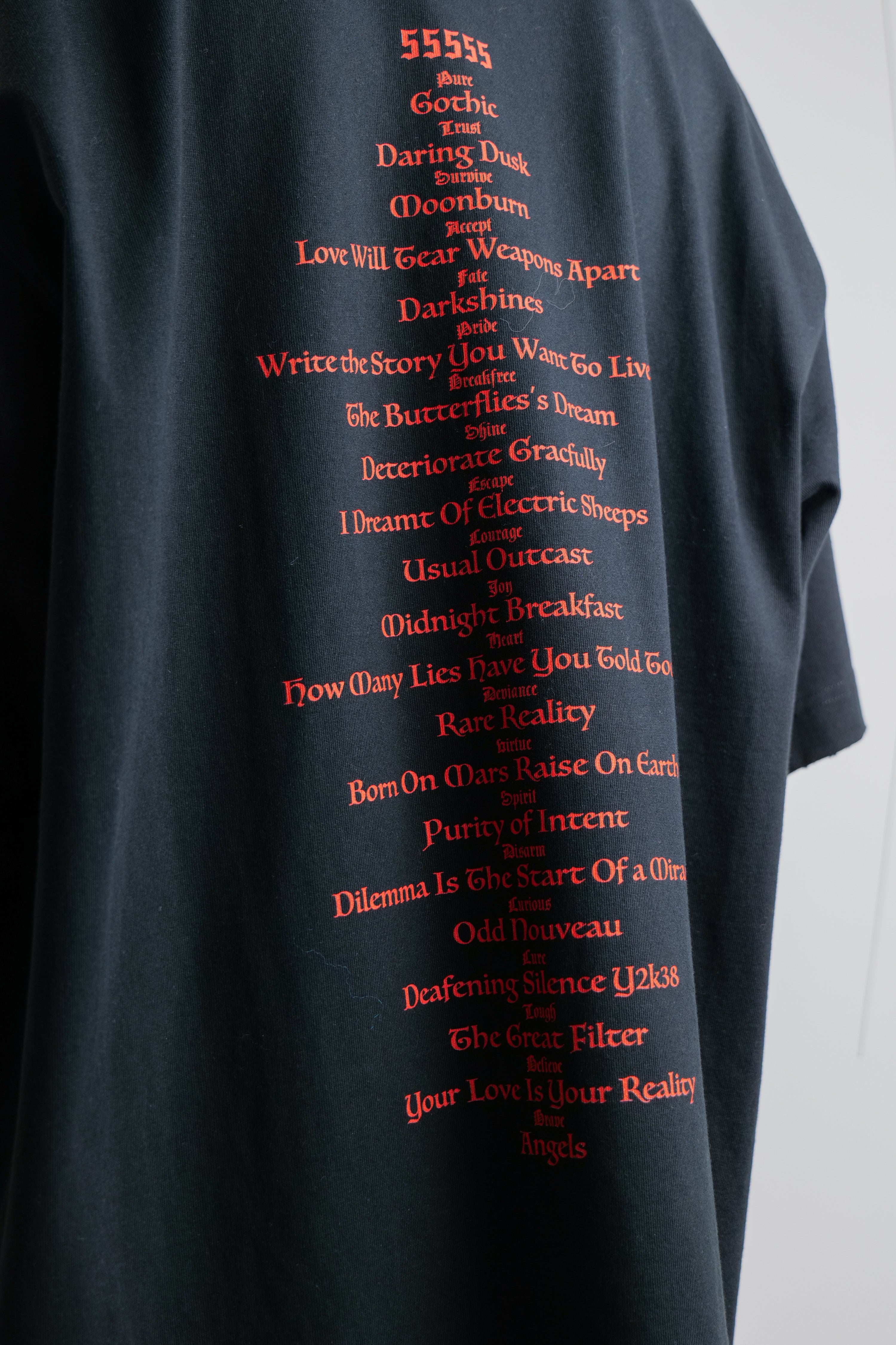 55555 OVERSIZE PRINT TEE